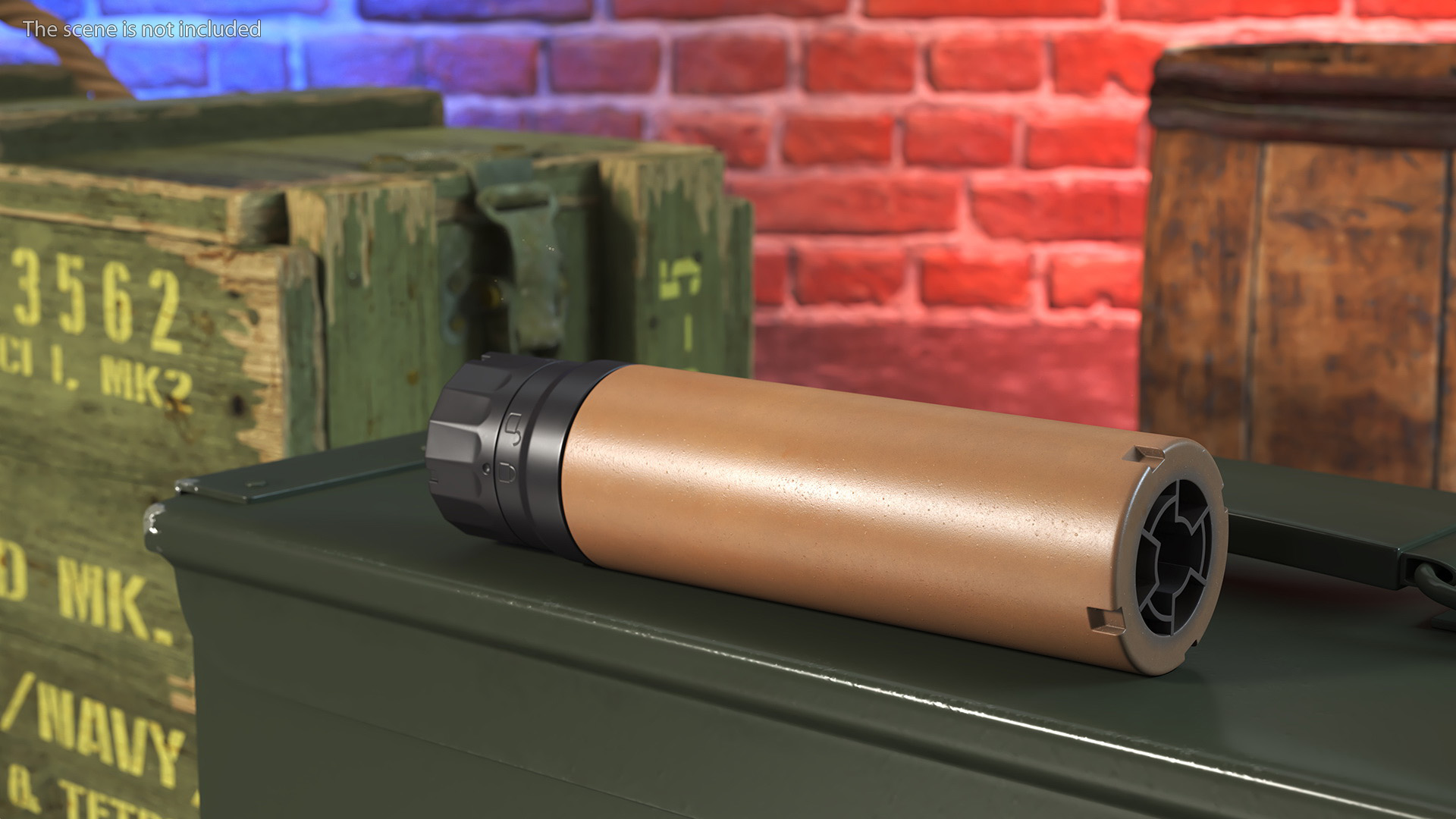 3D model Suppressor for SIG Sauer Rifle