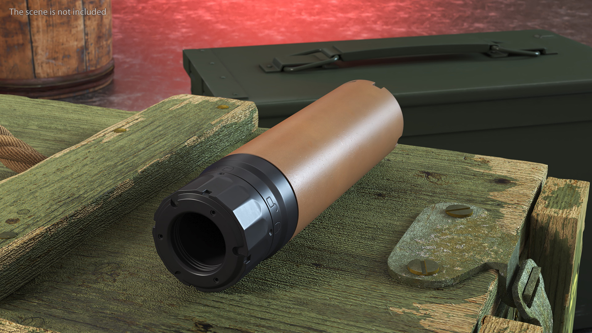 3D model Suppressor for SIG Sauer Rifle