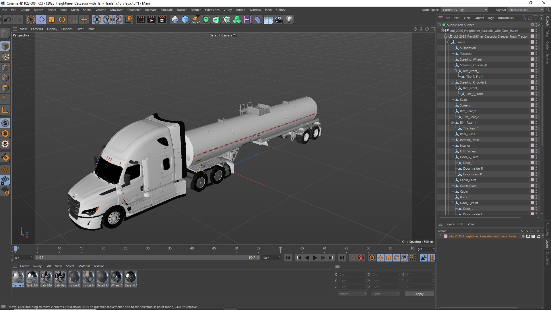 2025 Freightliner Cascadia Sleeper Truck Tractor - view 12