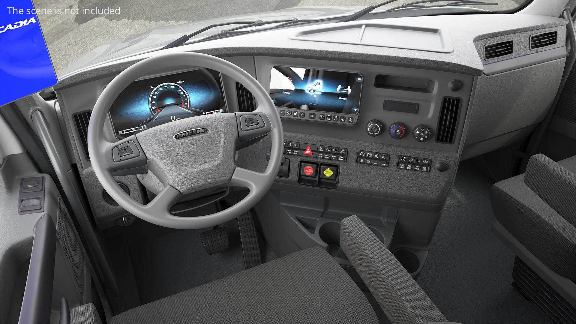 2025 Freightliner Cascadia with Tank Trailer, view 5