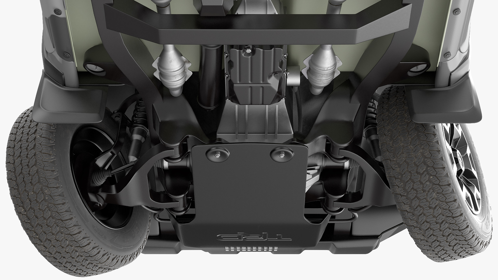 Toyota Tacoma TRD Off Road Gray Camouflage 2021 Rigged 3D model