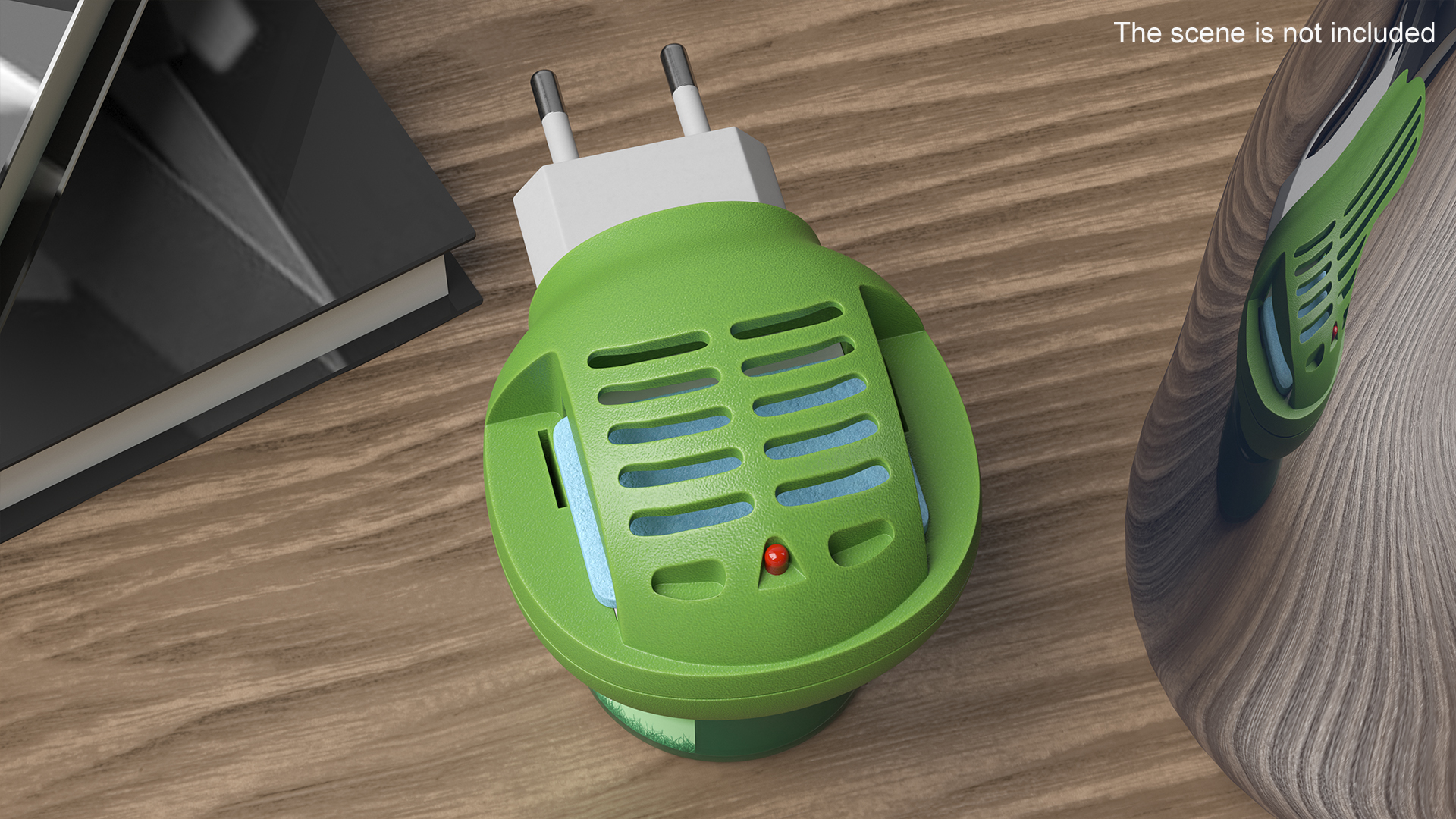 3D Mosquito Fumigator Device Green