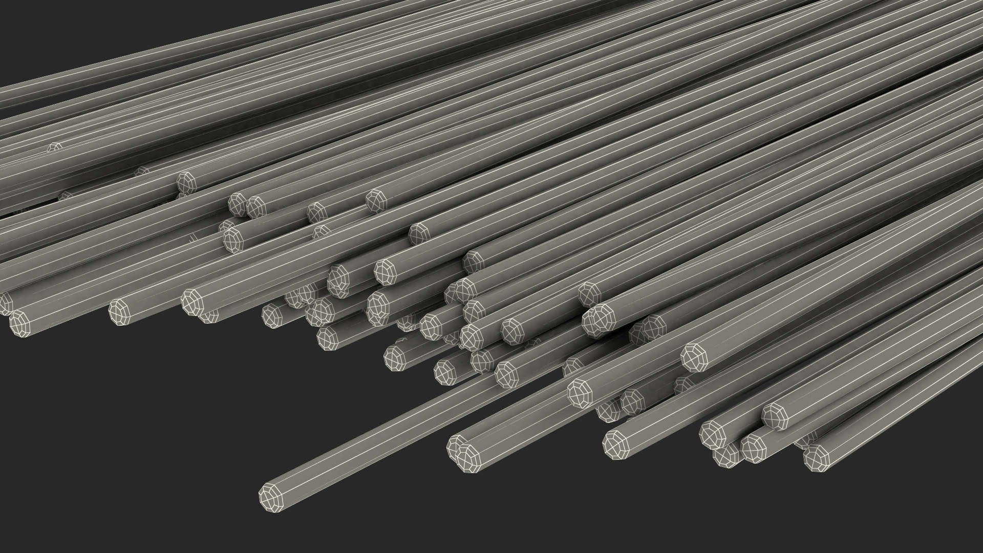 3D model Spaghetti Pasta