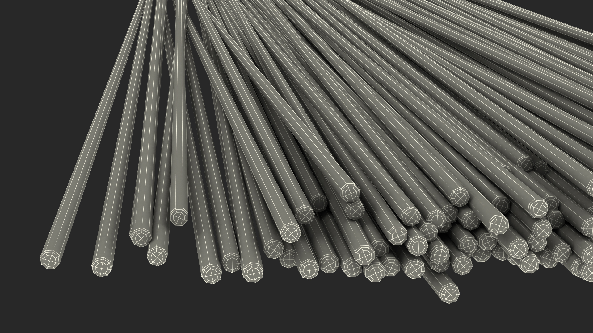 3D model Spaghetti Pasta