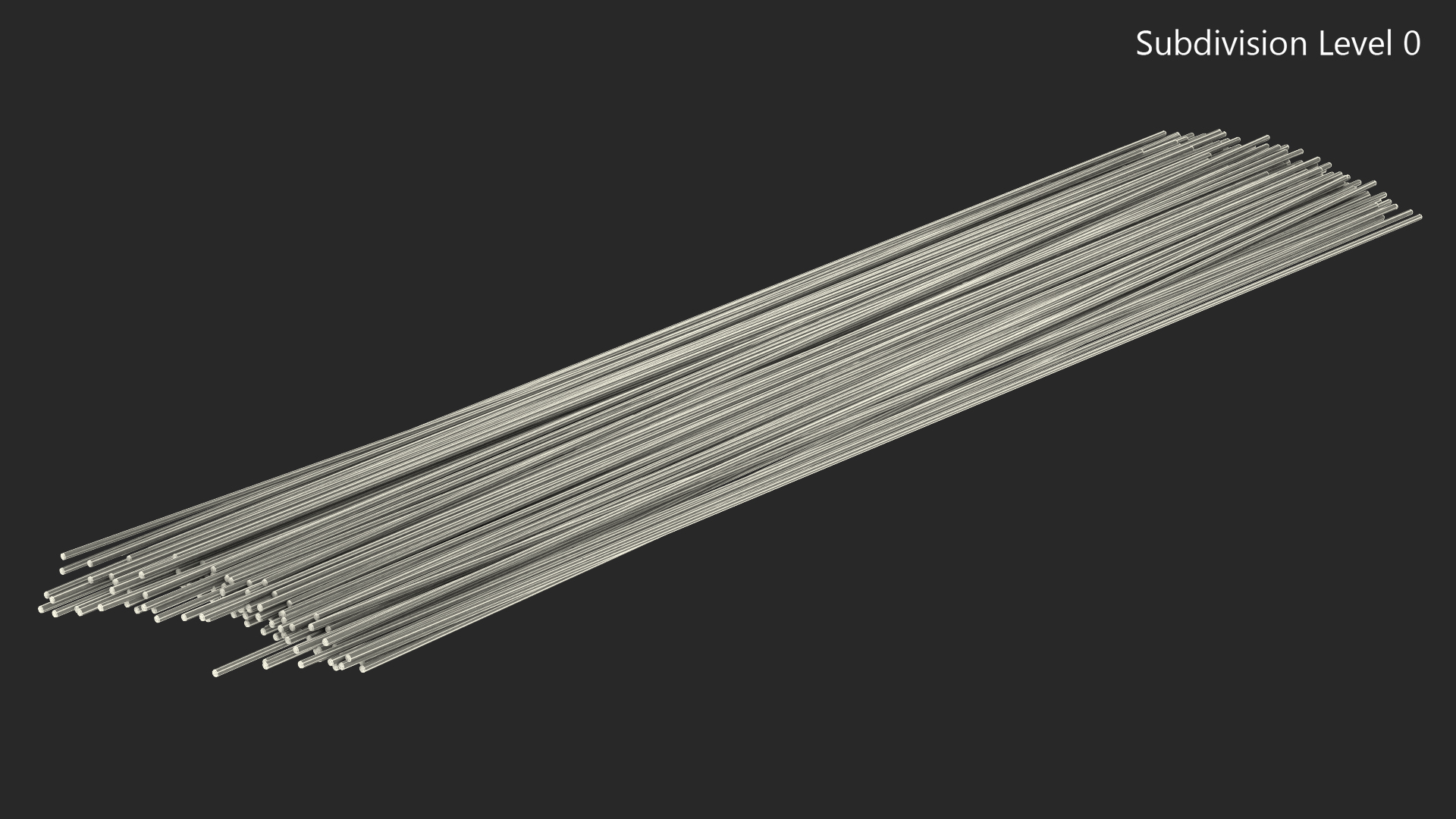 3D model Spaghetti Pasta