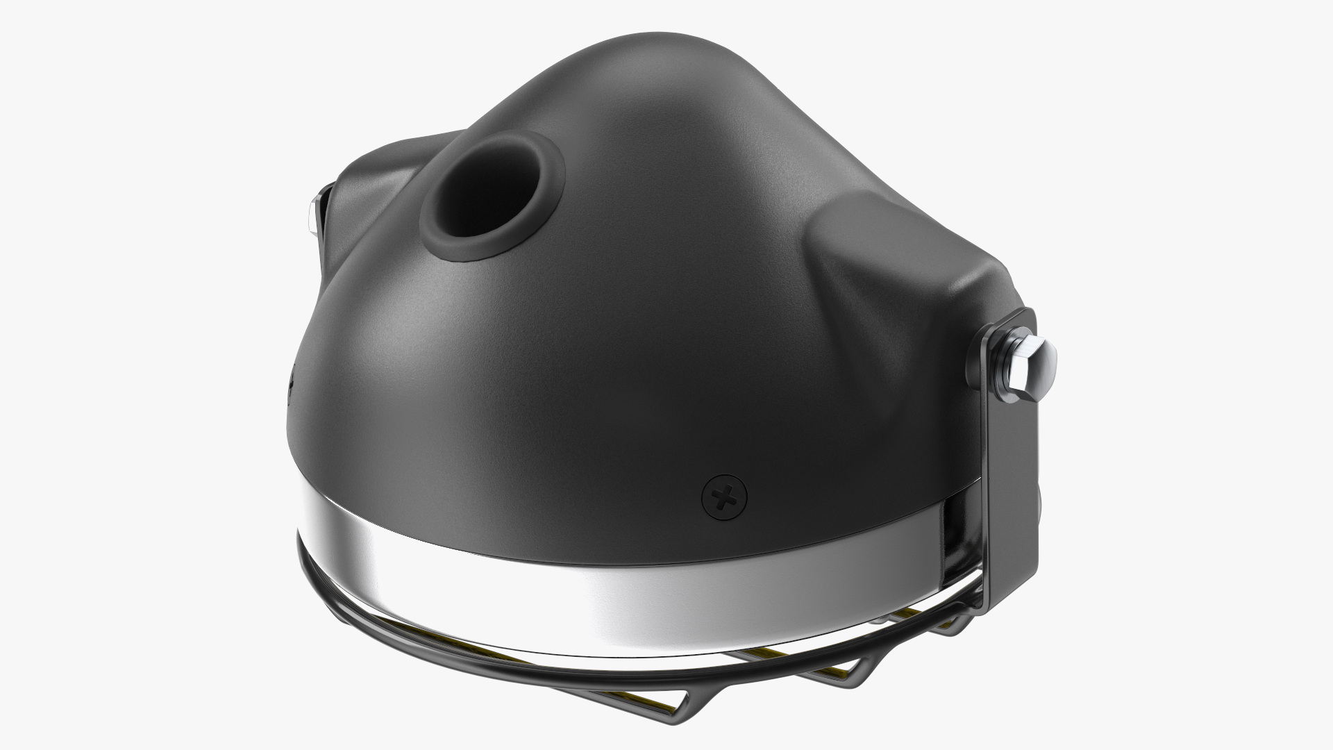 3D Motorcycle Headlight Yellow with Cover Protector model
