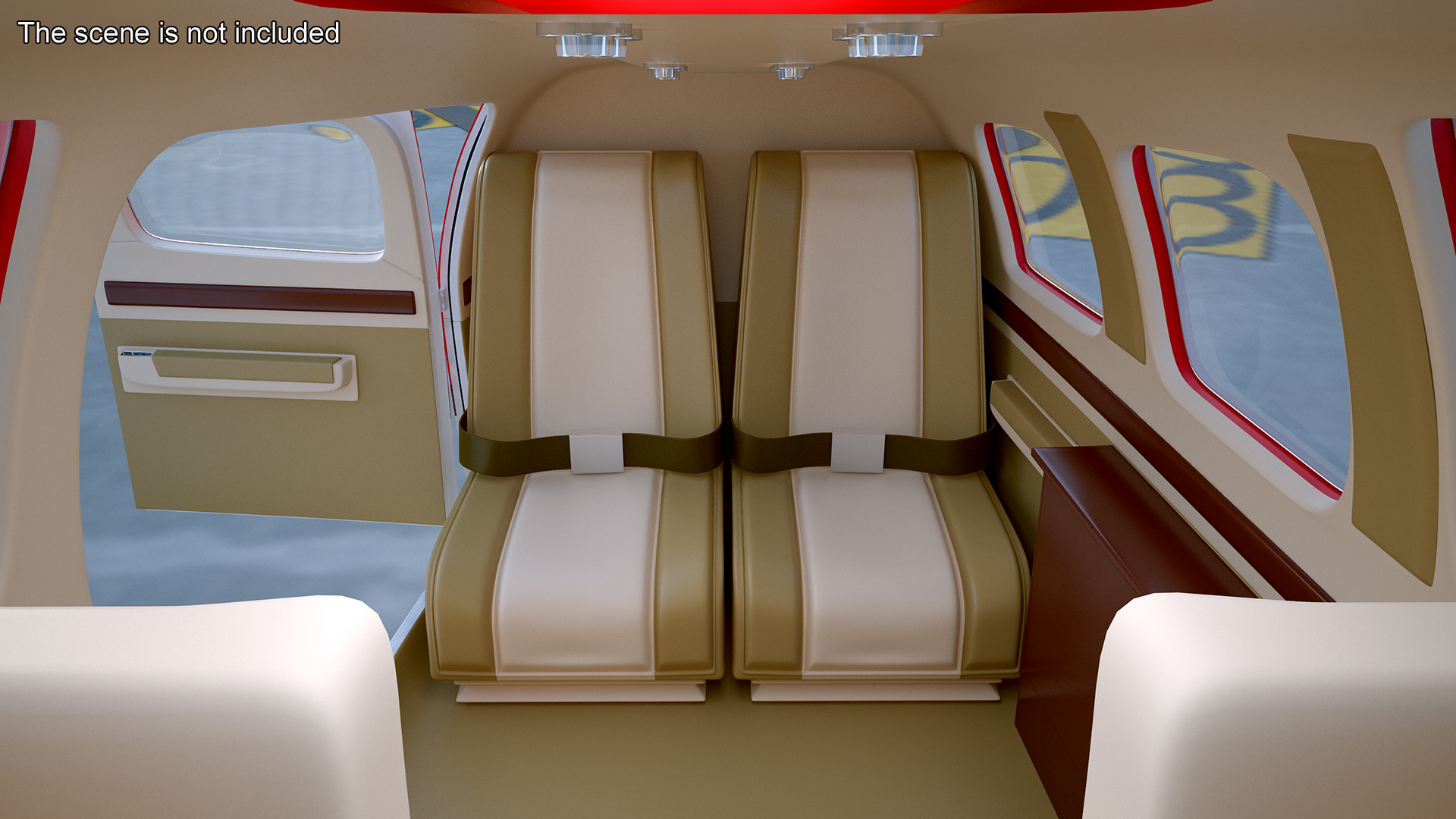 3D Light Aircraft Beechcraft Bonanza KLM Rigged for Maya model