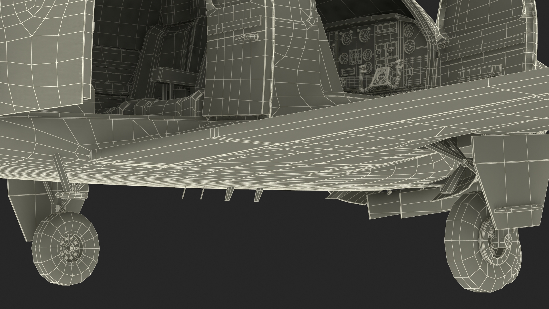 3D Light Aircraft Beechcraft Bonanza KLM Rigged for Maya model