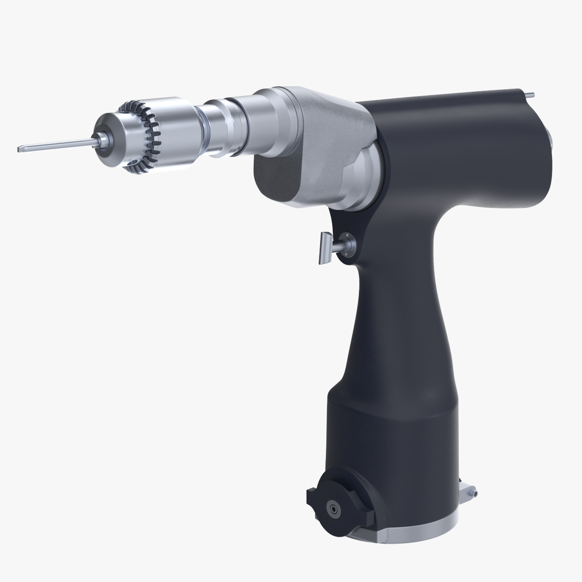 Medical Electric Bone Drill 3D model preview
