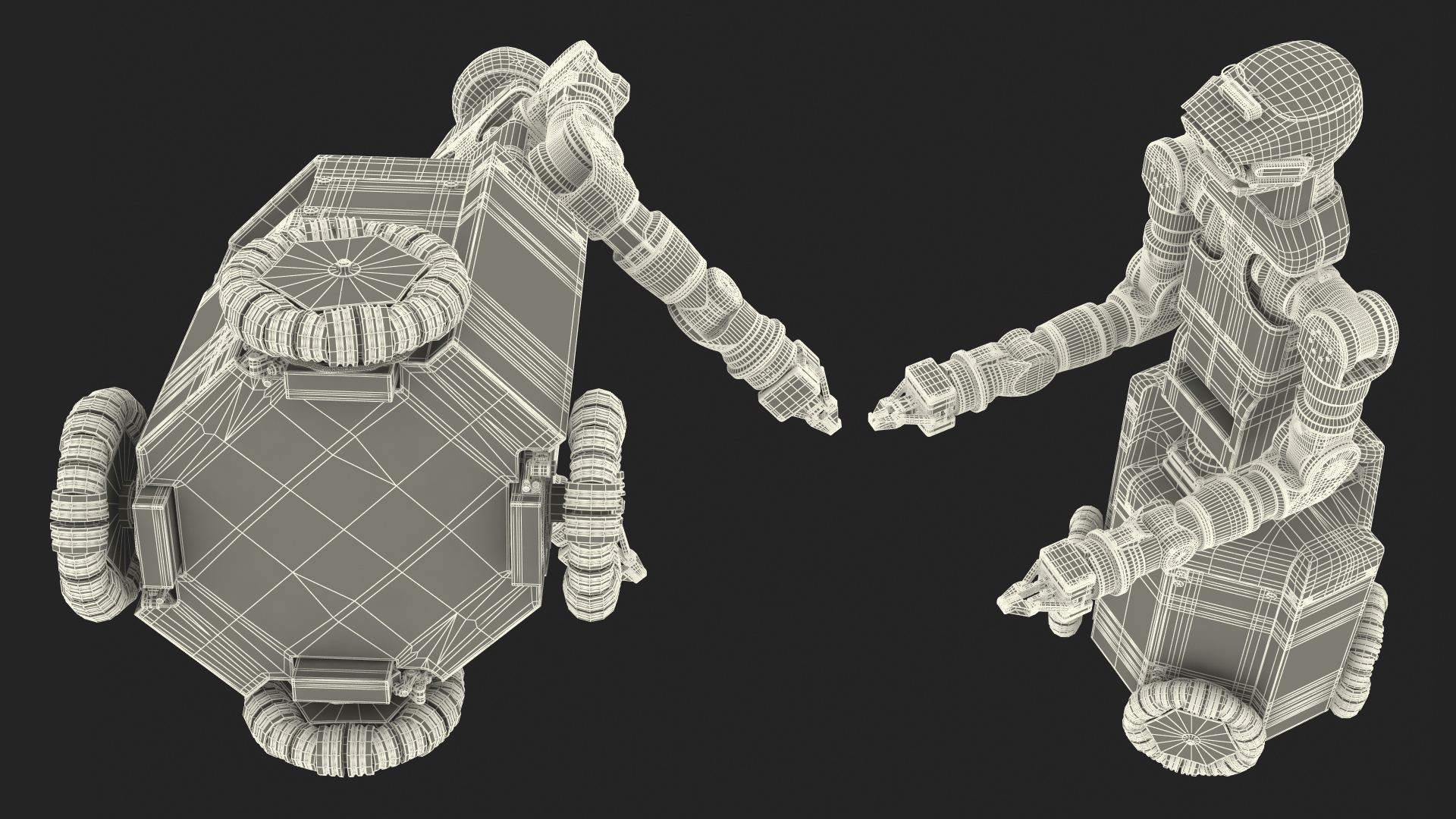 3D model GITAI G1 Robot Rigged for Maya
