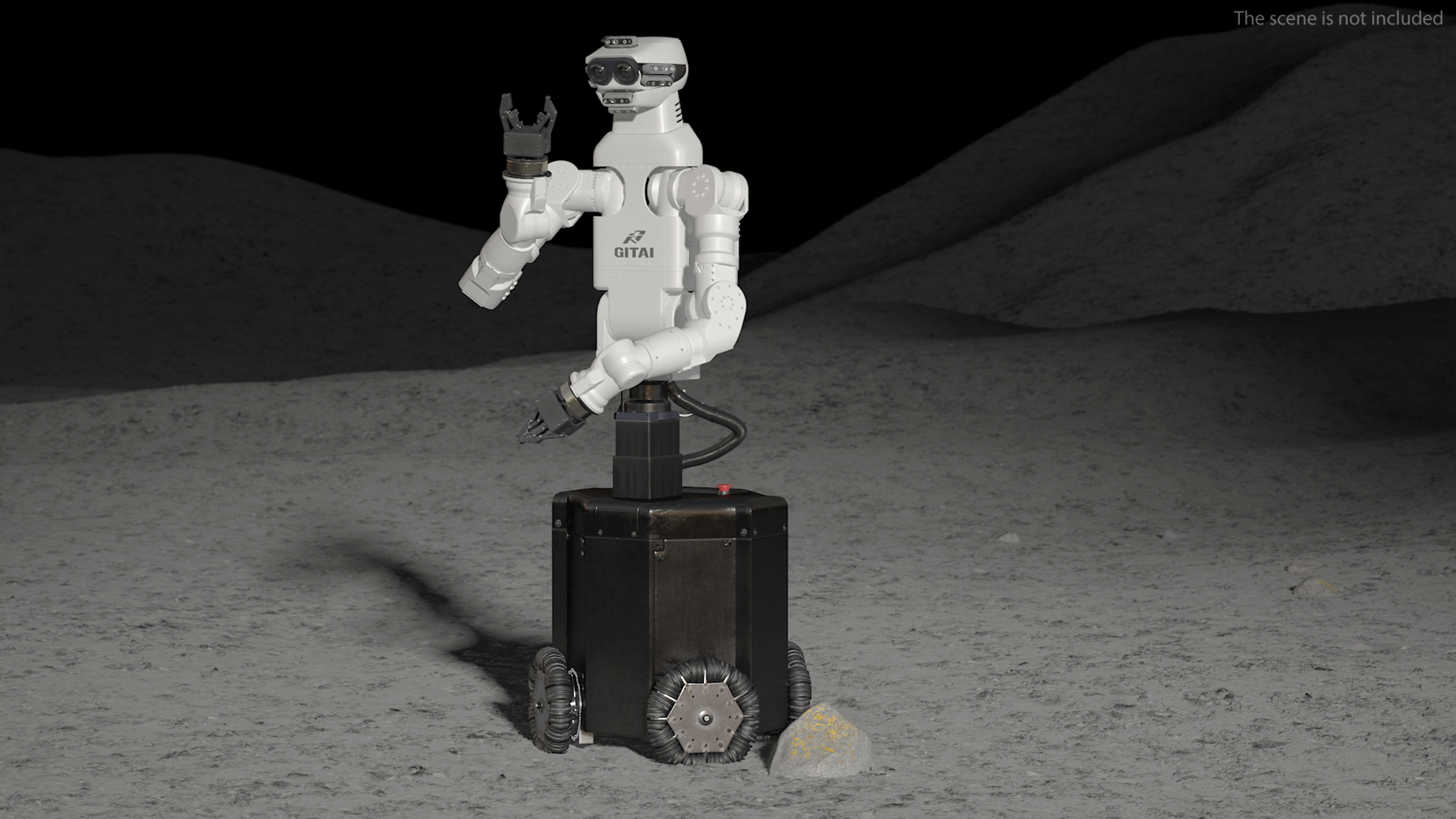 3D model GITAI G1 Robot Rigged for Maya