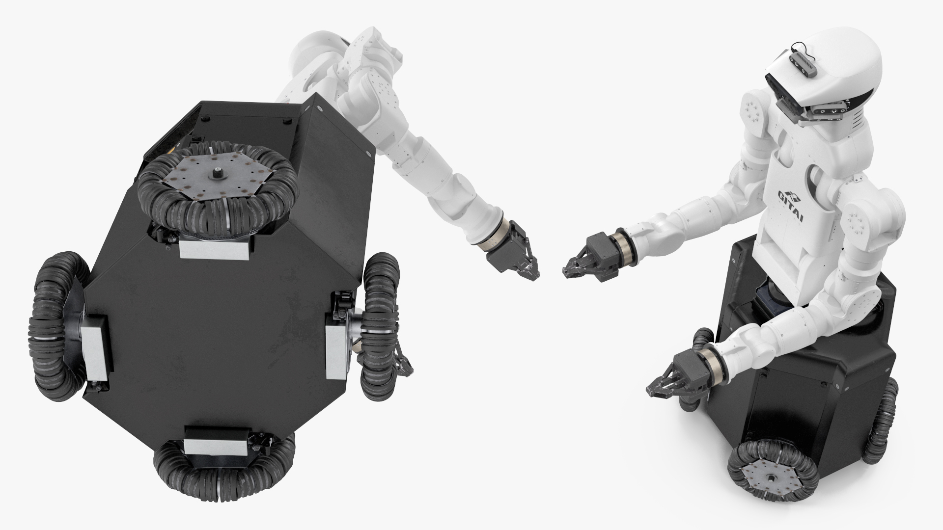3D model GITAI G1 Robot Rigged for Maya