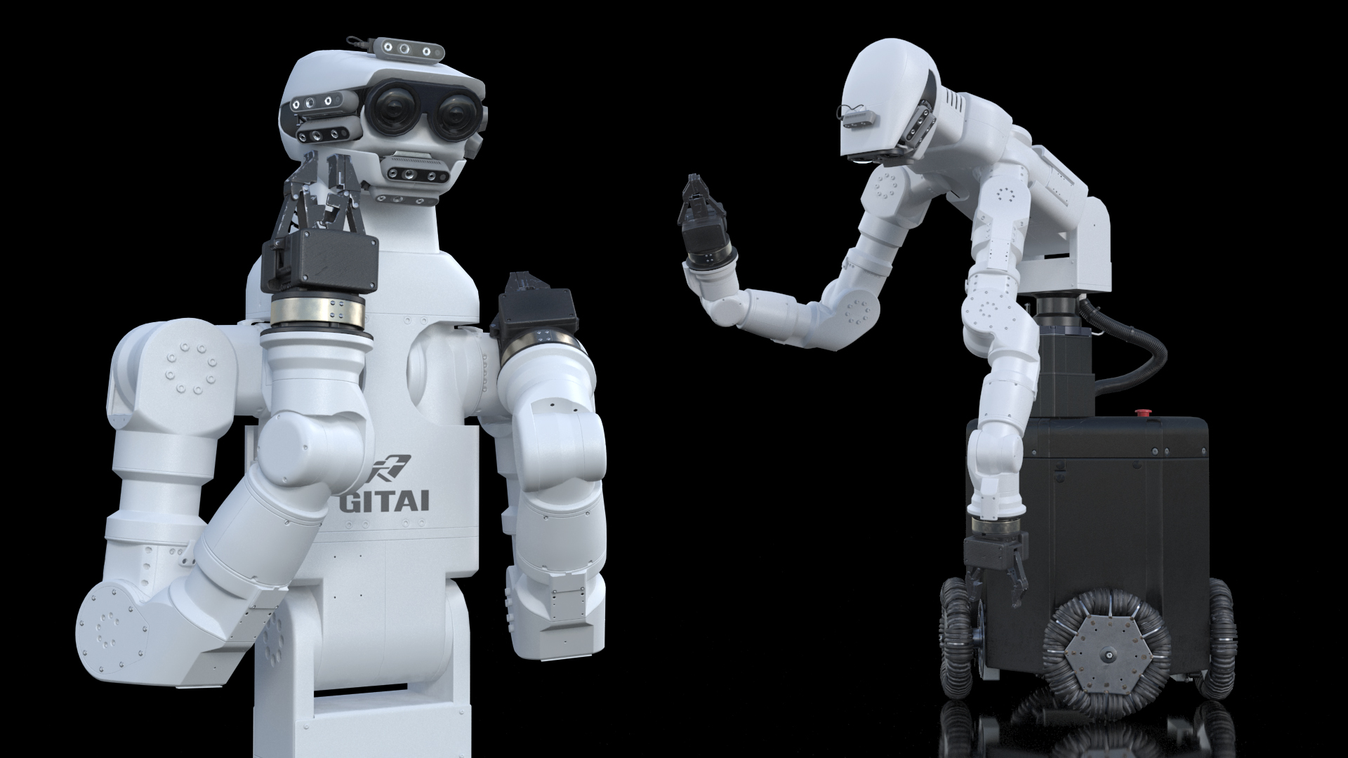 3D model GITAI G1 Robot Rigged for Maya