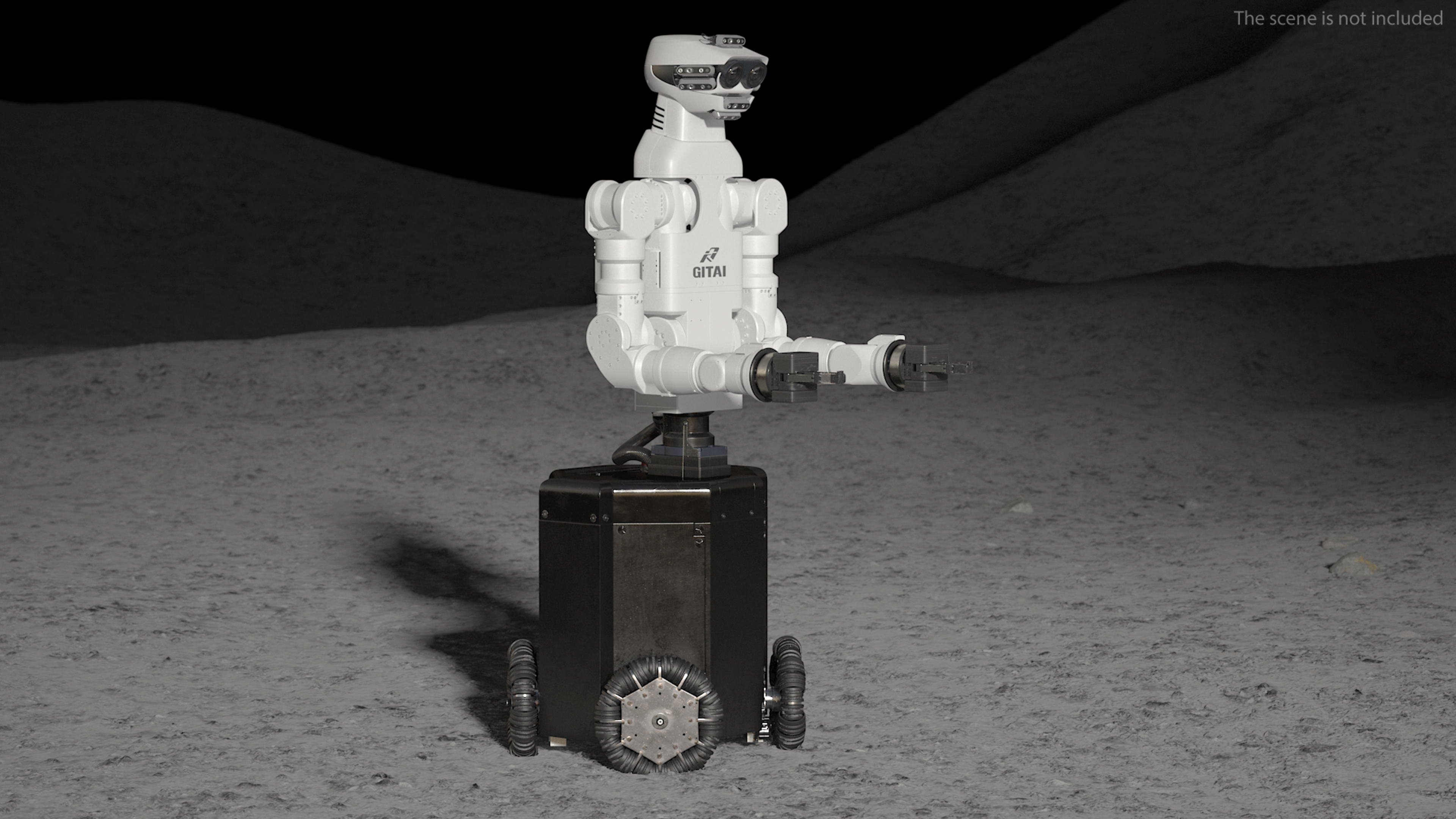 3D model GITAI G1 Robot Rigged for Maya