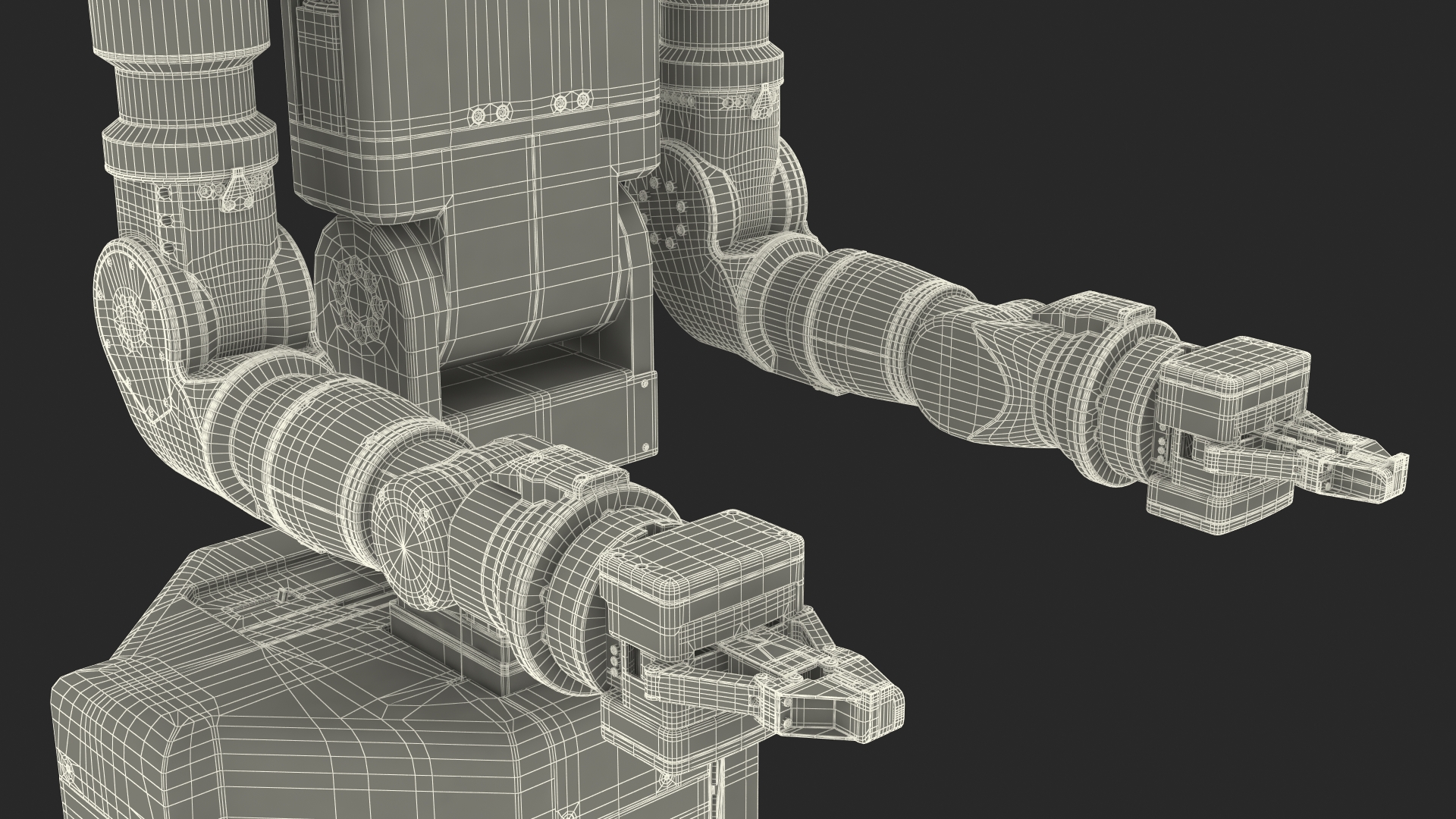 3D model GITAI G1 Robot Rigged for Maya