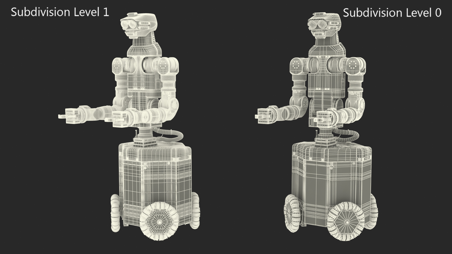 3D model GITAI G1 Robot Rigged for Maya