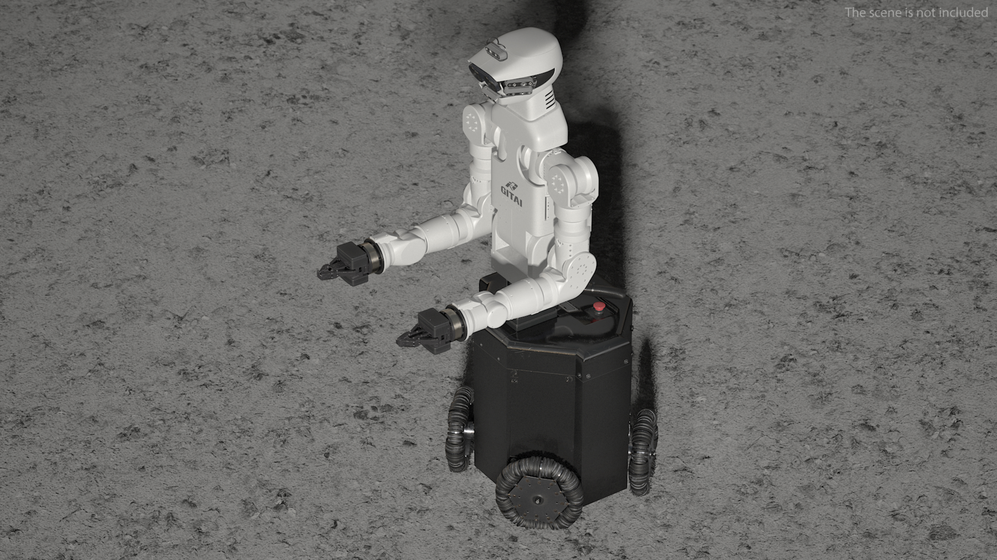 3D model GITAI G1 Robot Rigged for Maya