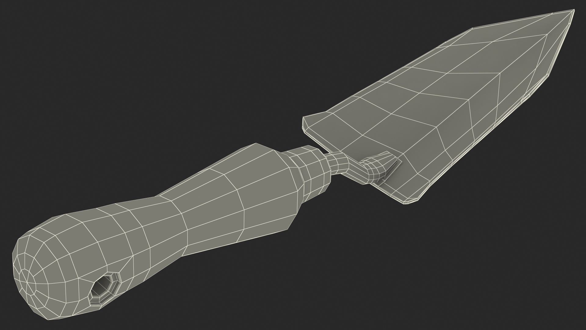 3D Garden Hand Trowel model