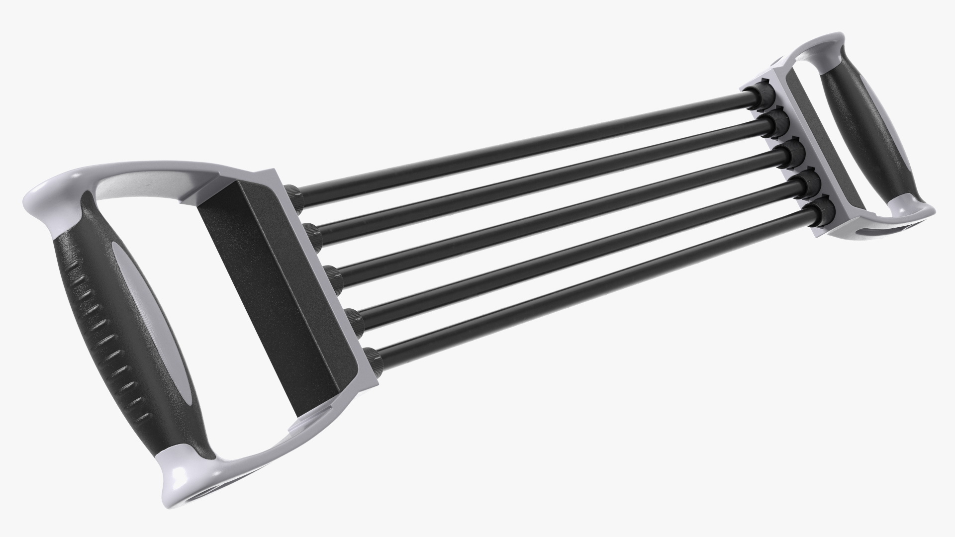 3D model Exerciser Chest Expander Black