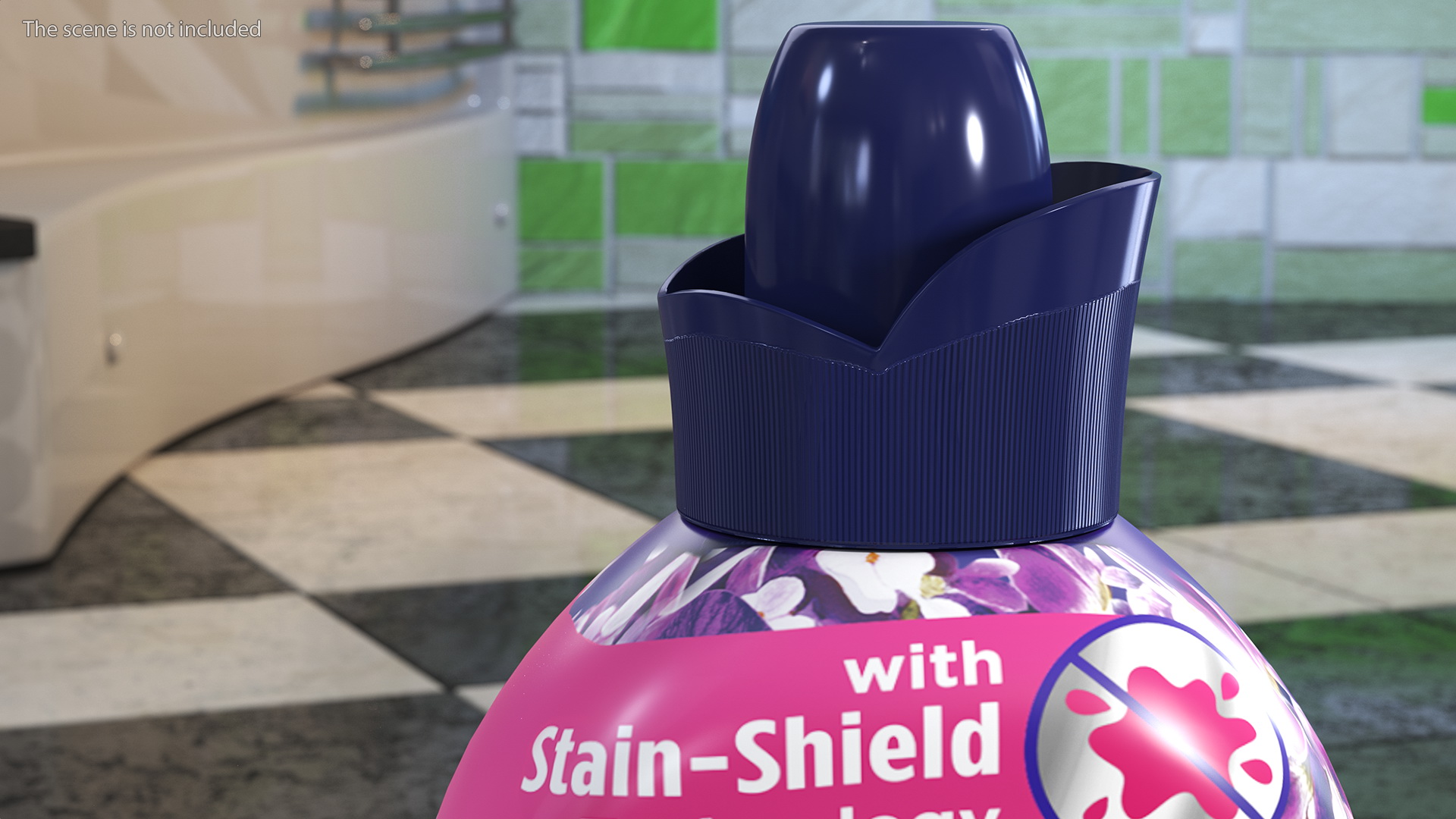 3D Suavitel Lavender Liquid Fabric Softener Small
