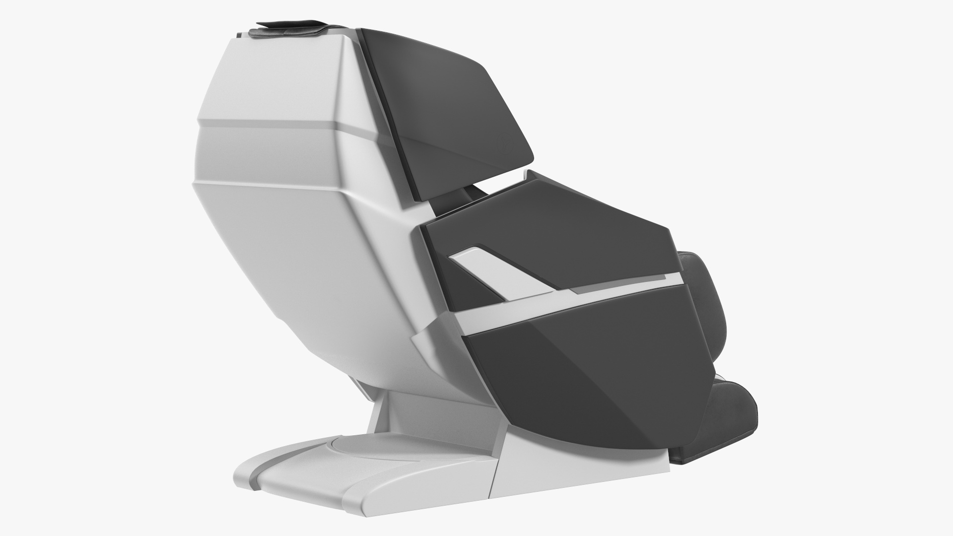 3D model Black Massager Chair