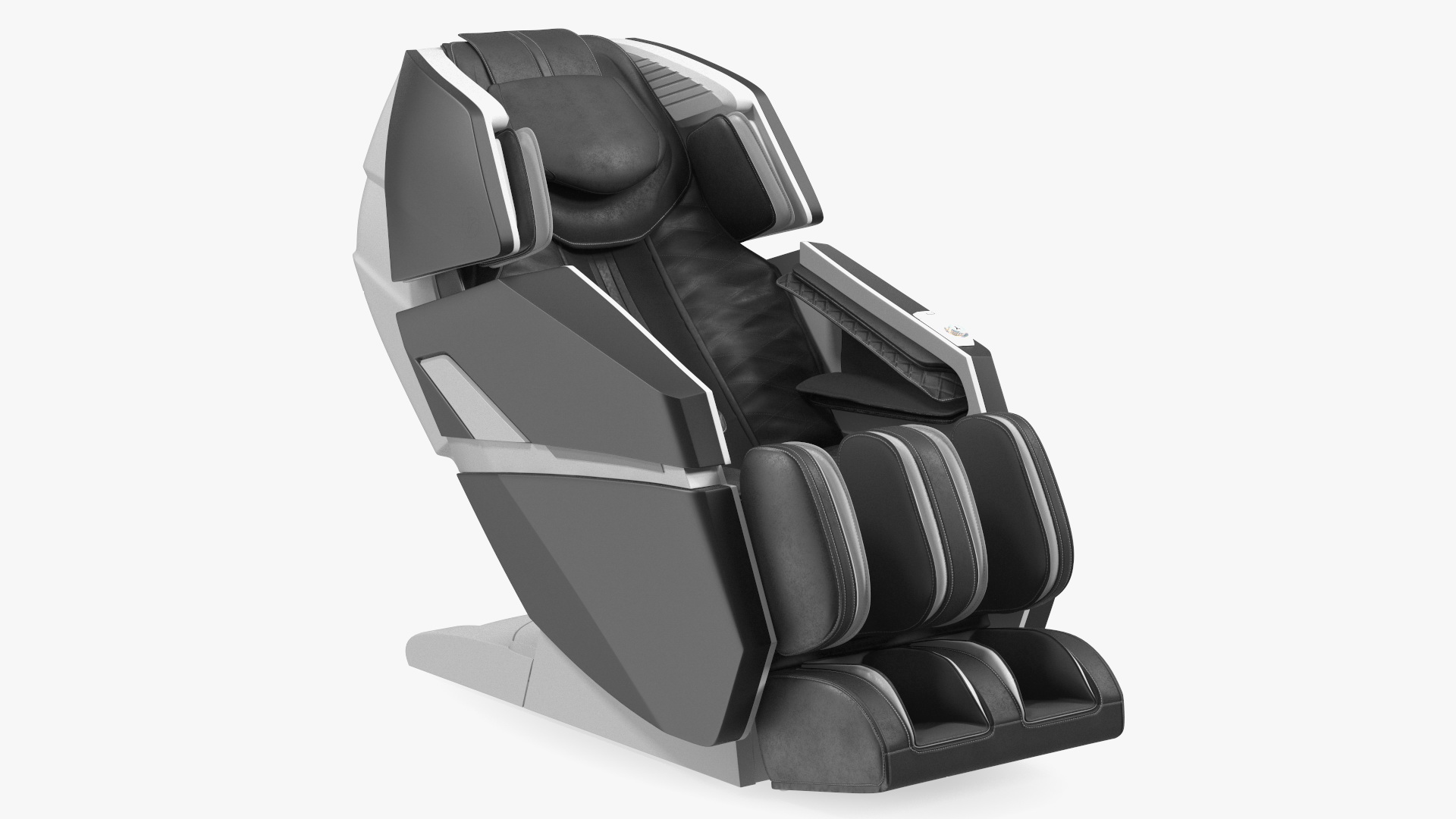 3D model Black Massager Chair
