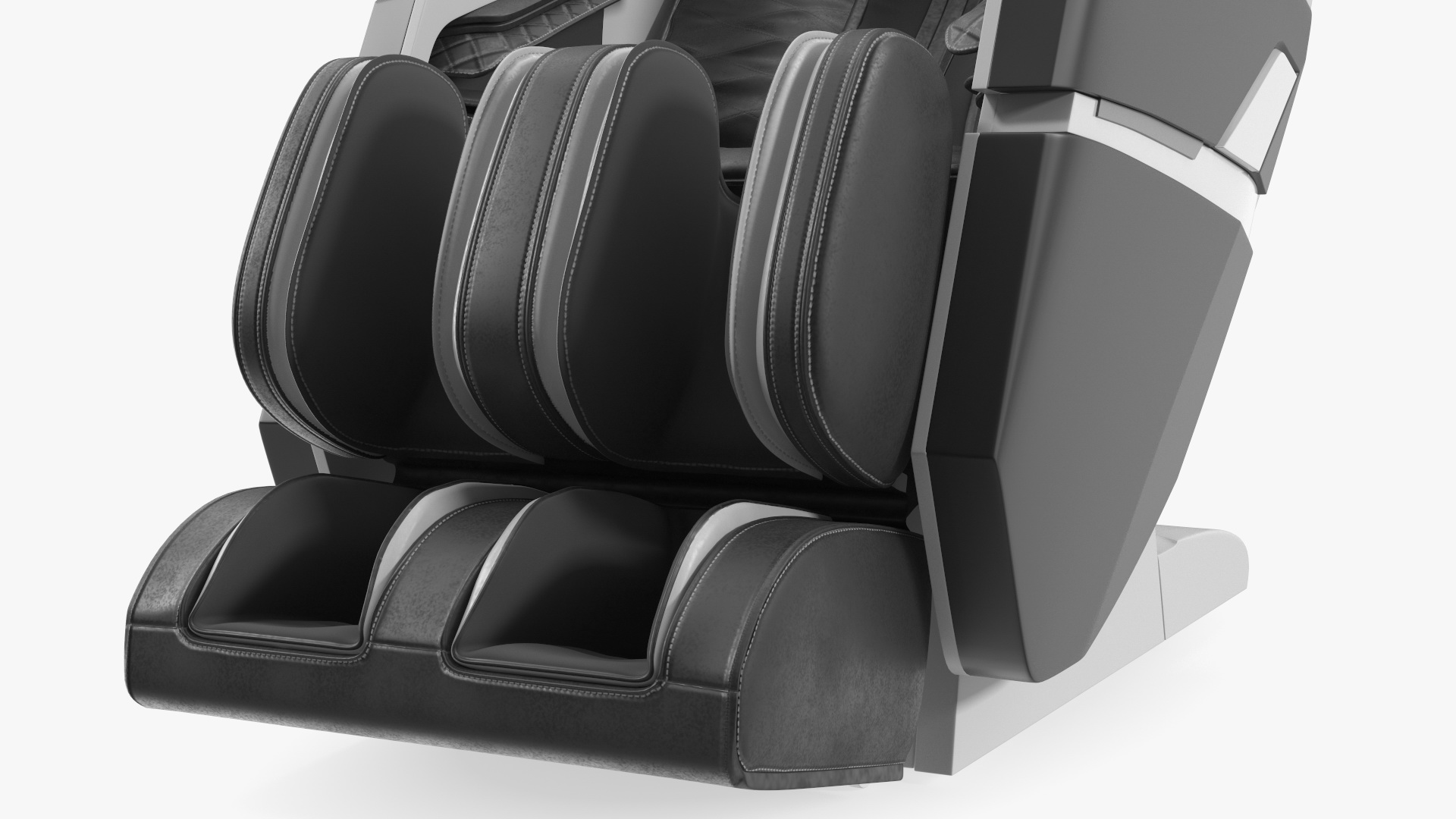 3D model Black Massager Chair