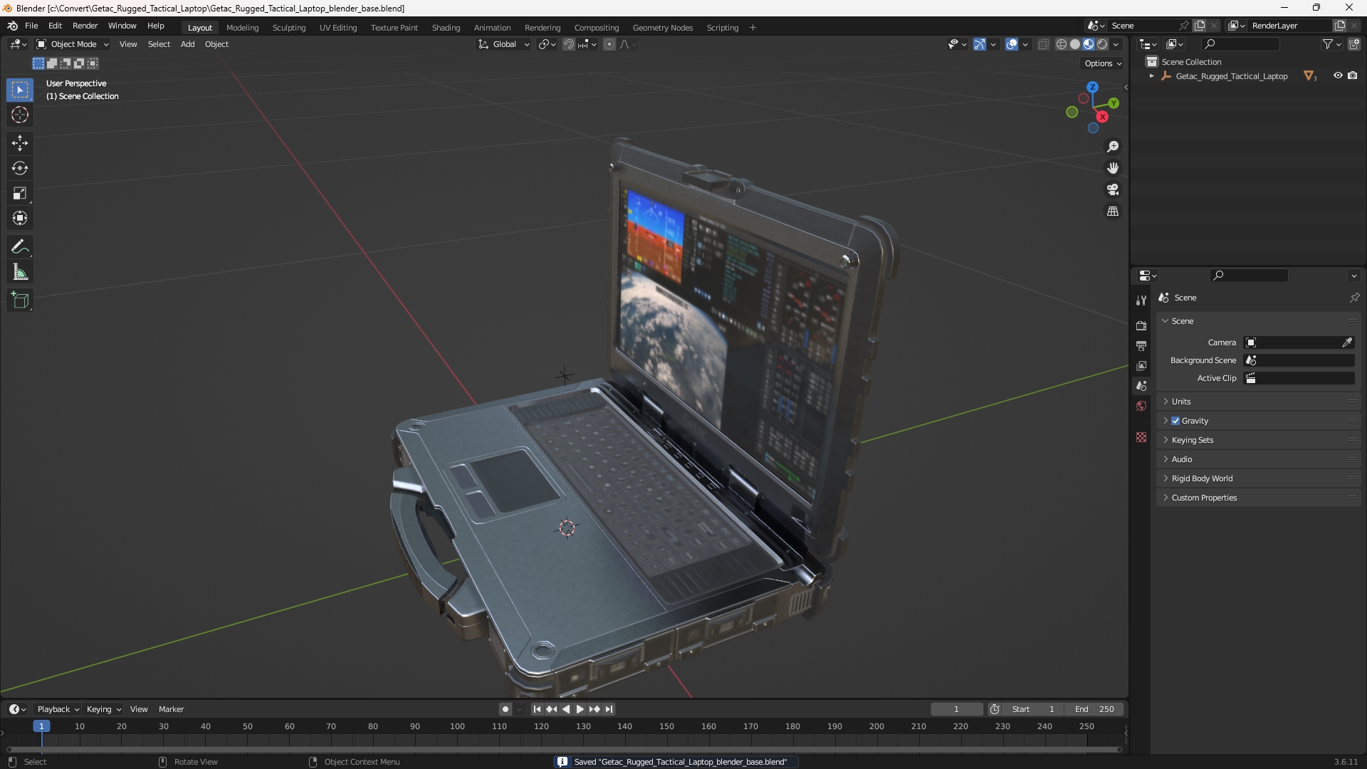 Getac Rugged Tactical Laptop - view 10
