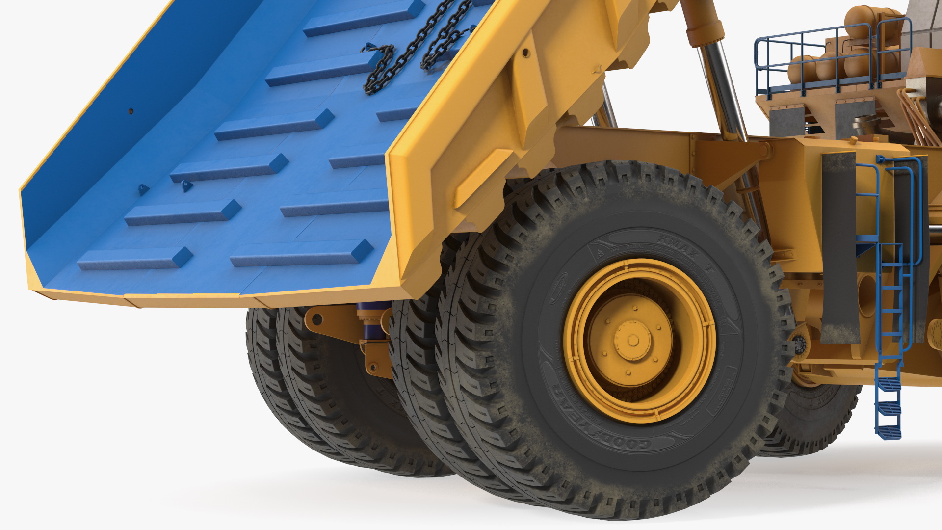 3D Belaz 75710 Raised Bed New