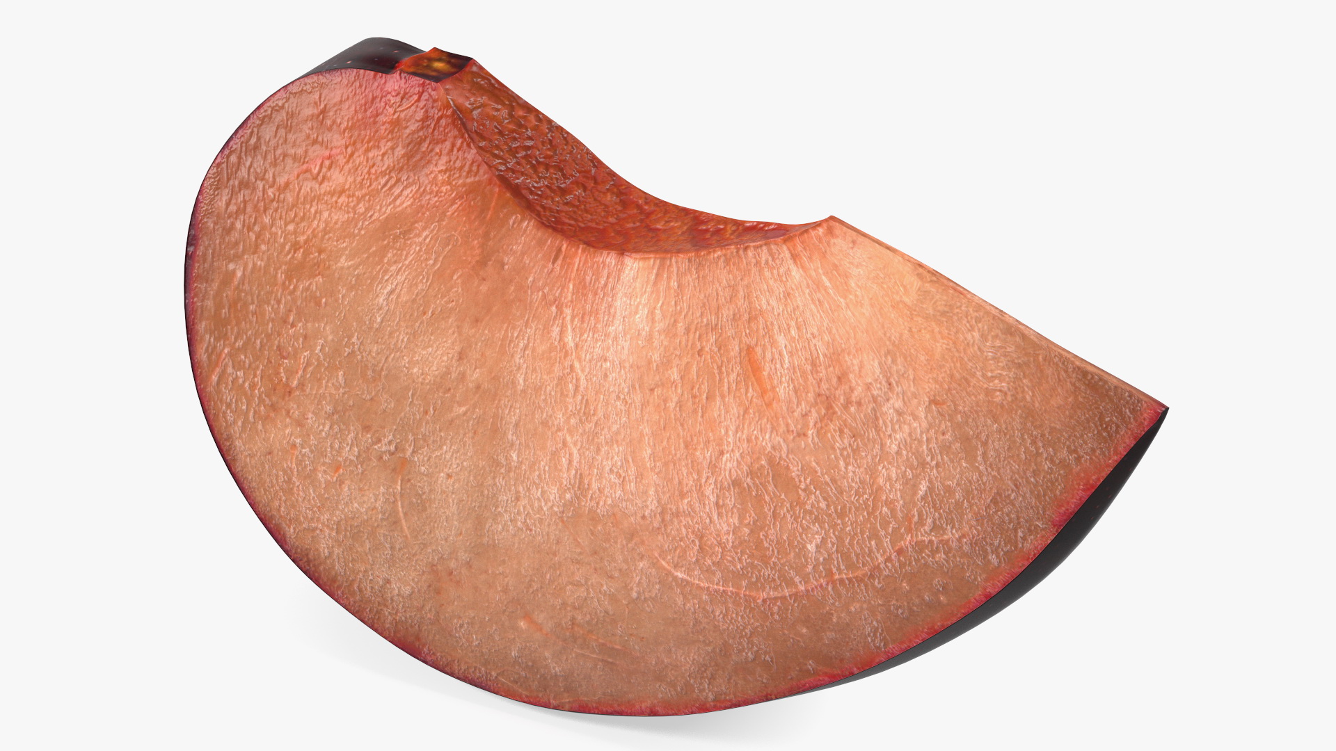 3D model Ripe Plum Slice