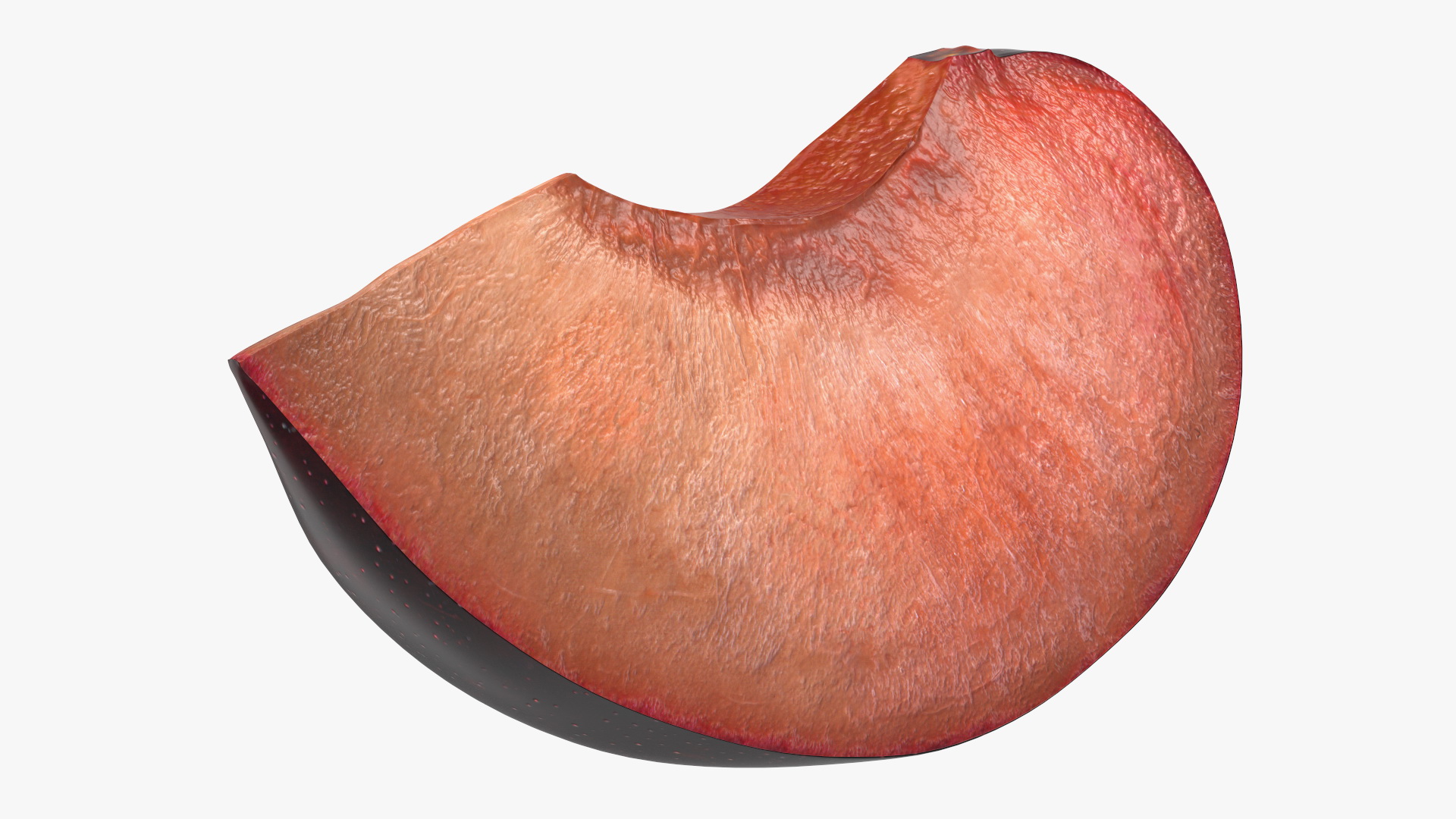3D model Ripe Plum Slice