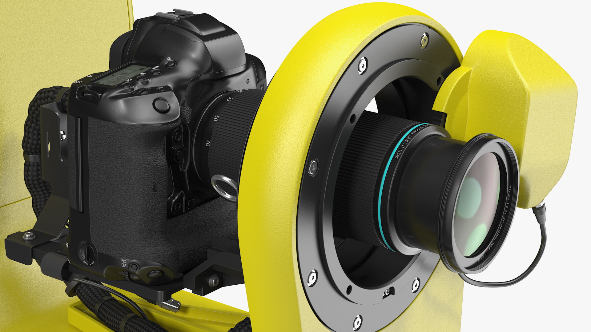 3D model Robotic Camera System with Digital Cam Rigged