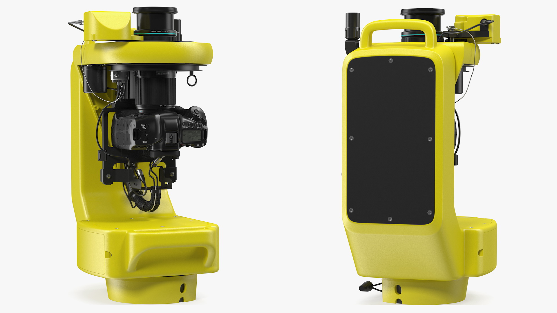 3D model Robotic Camera System with Digital Cam Rigged