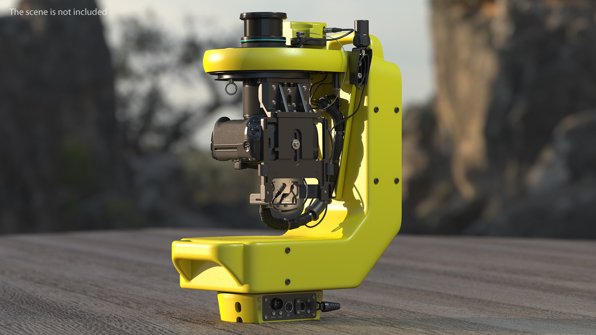 3D model Robotic Camera System with Digital Cam Rigged