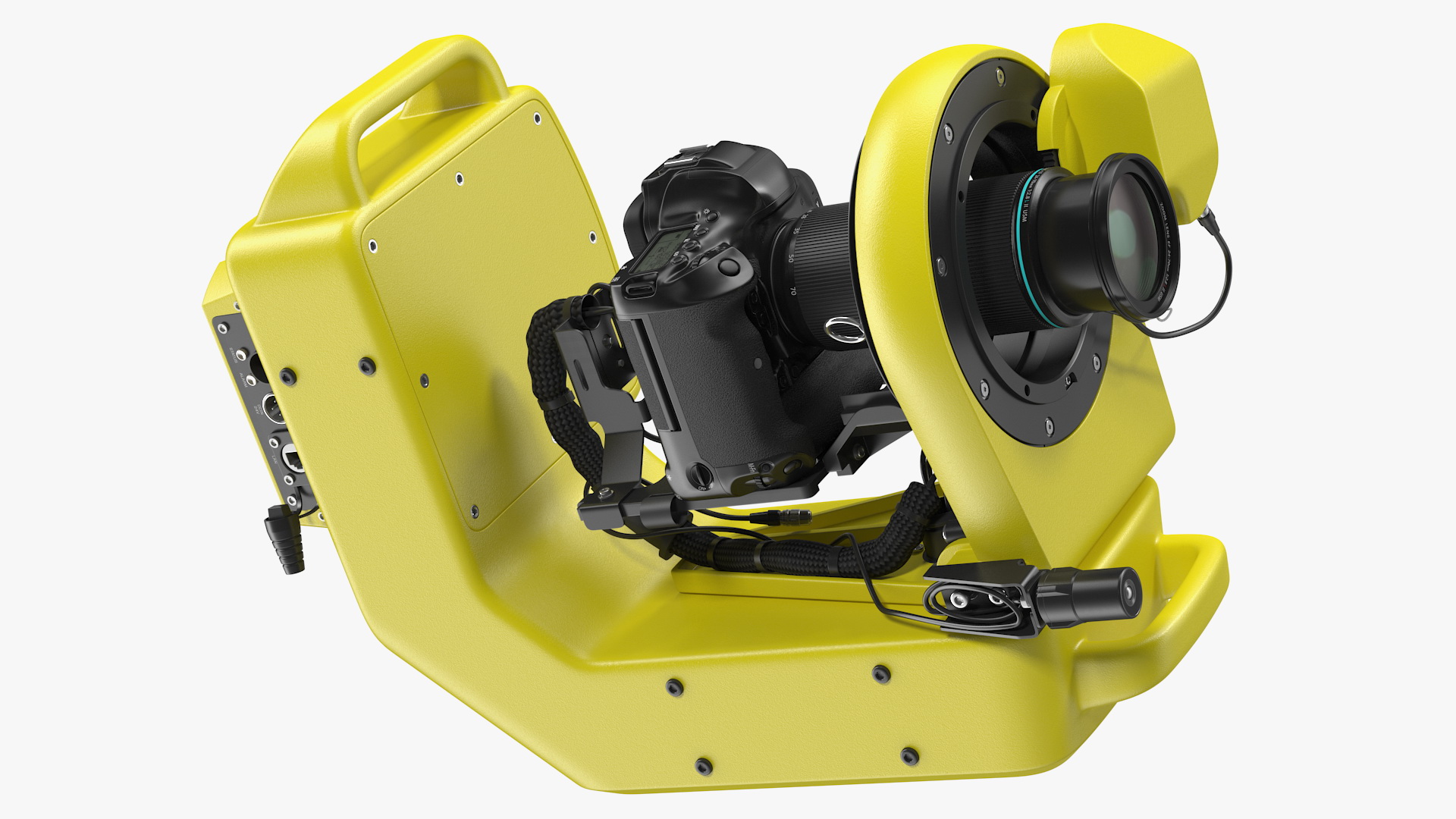 3D model Robotic Camera System with Digital Cam Rigged