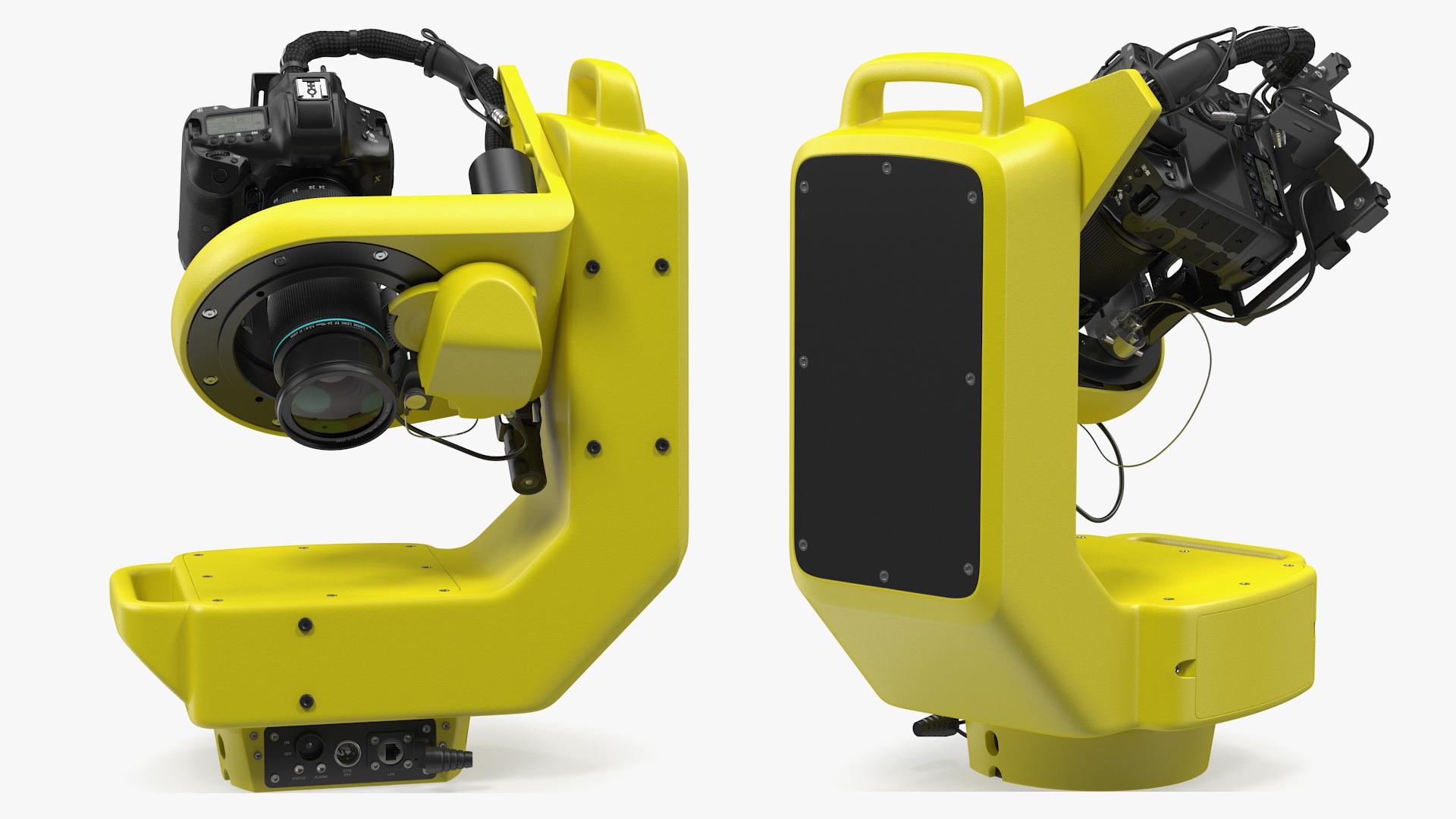 3D model Robotic Camera System with Digital Cam Rigged
