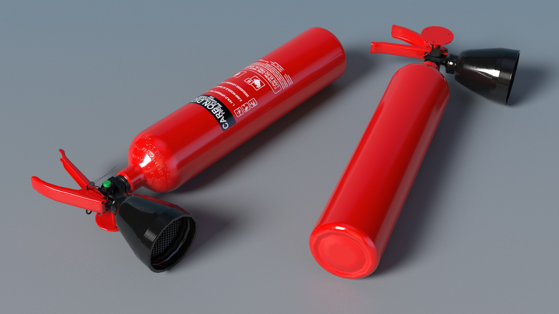 Carbon Dioxide 2Kg Fire Extinguisher Game Ready, view 3