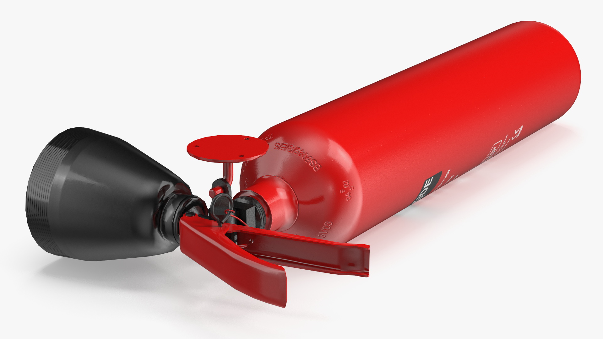 Carbon Dioxide 2Kg Fire Extinguisher Game Ready, view 5