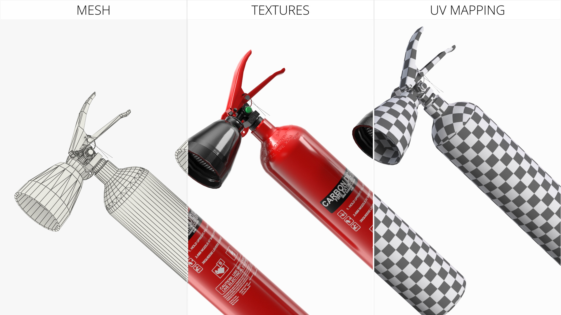 Carbon Dioxide 2Kg Fire Extinguisher Game Ready, view 8