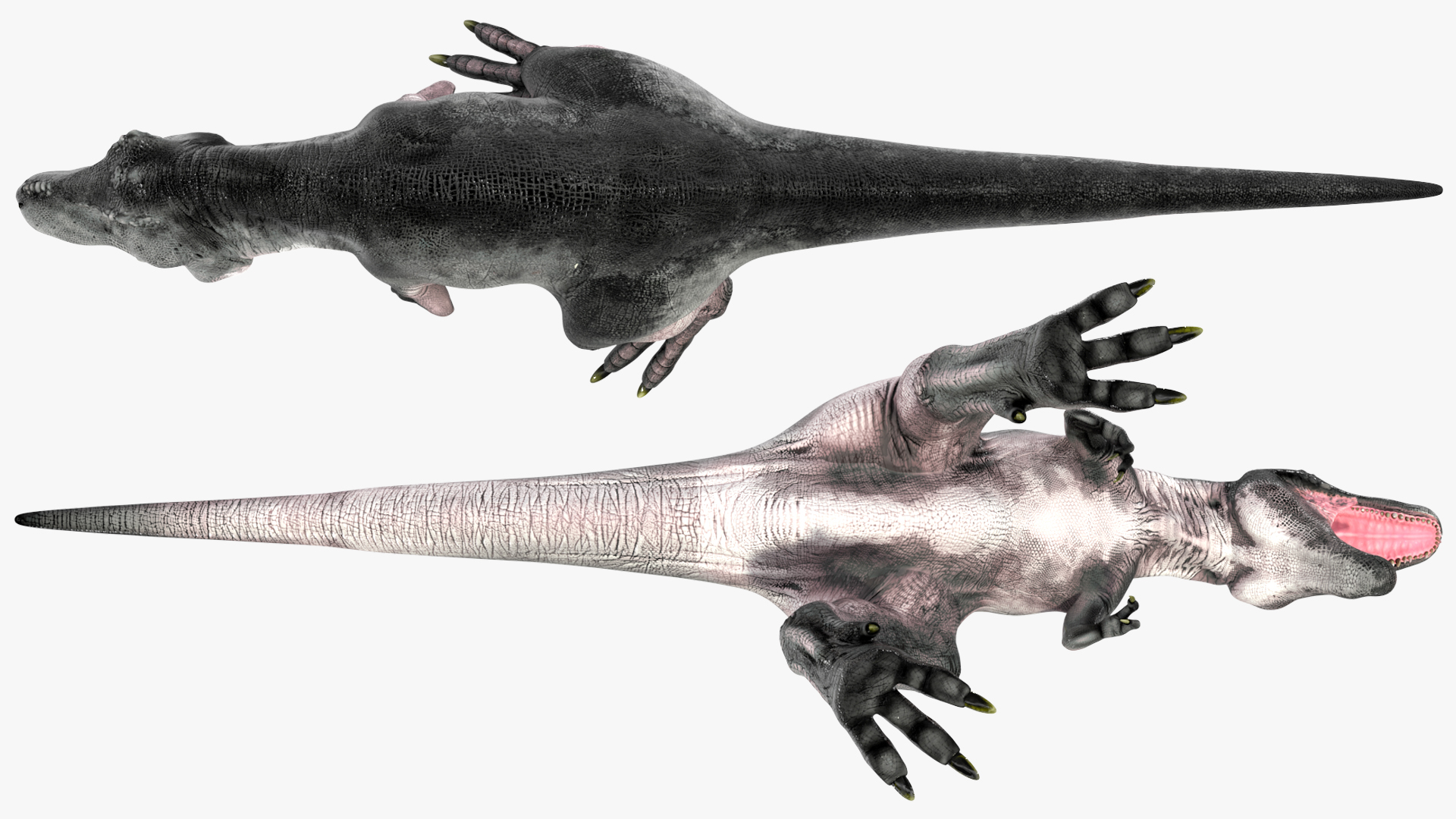 3D model T Rex Roar Pose