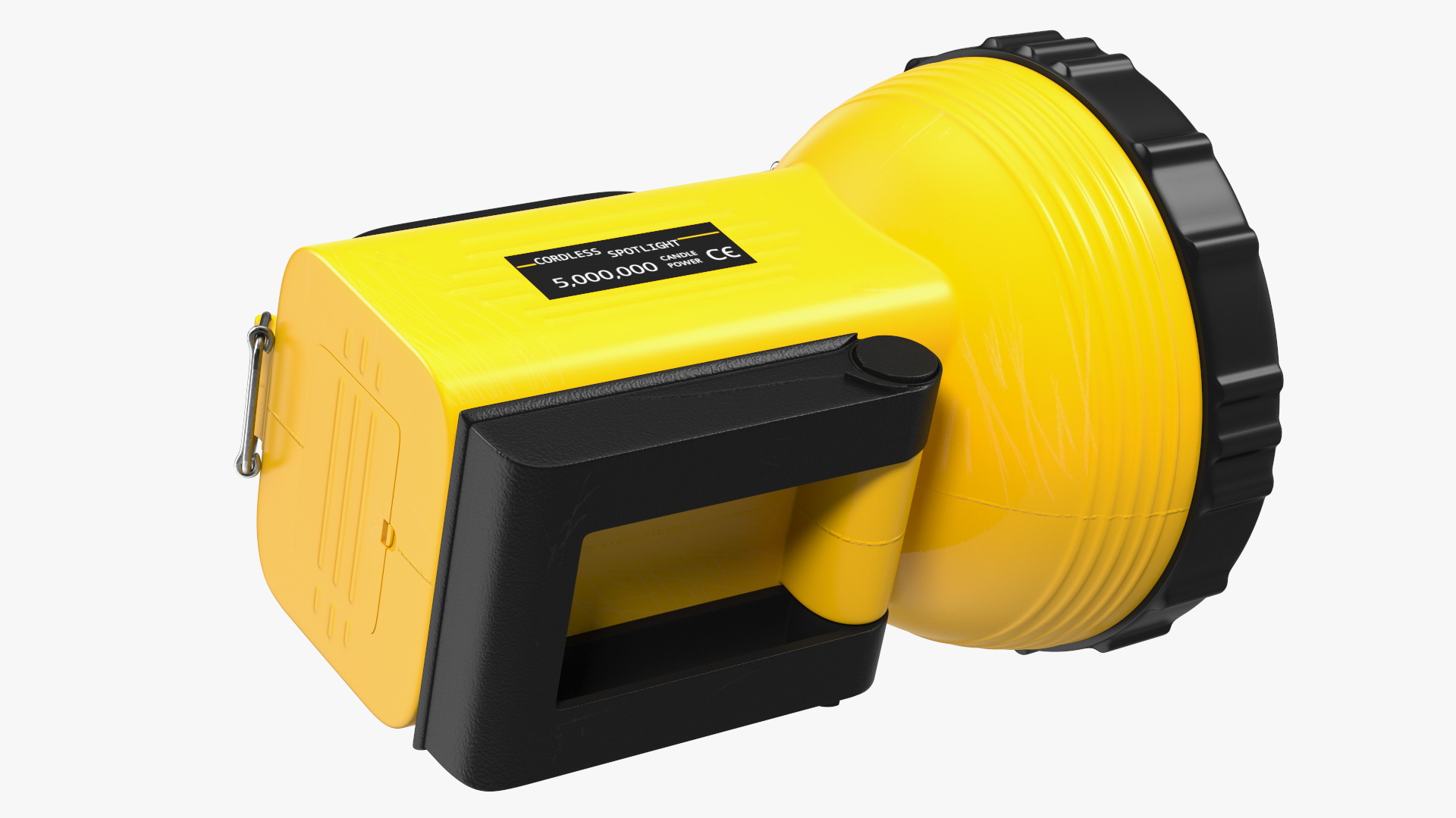 3D Portable High Power Rechargeable LED Searchlight model