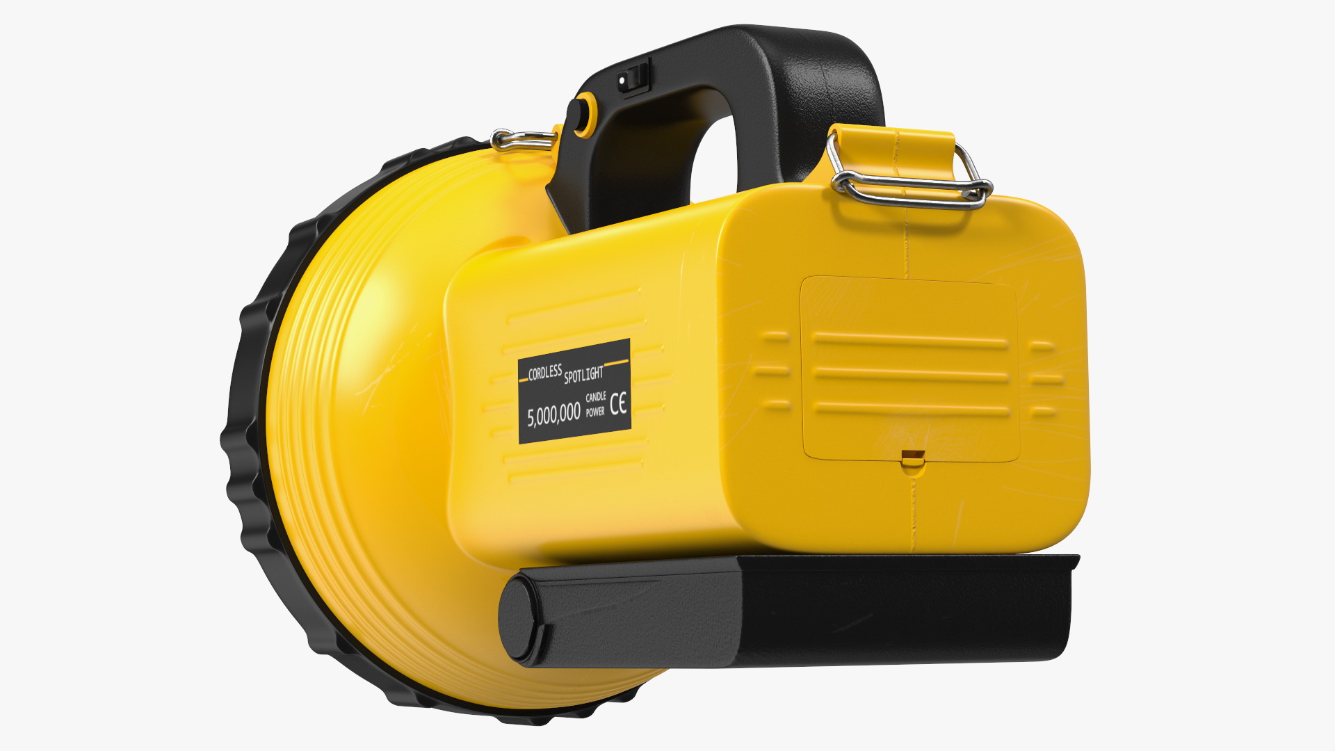 3D Portable High Power Rechargeable LED Searchlight model