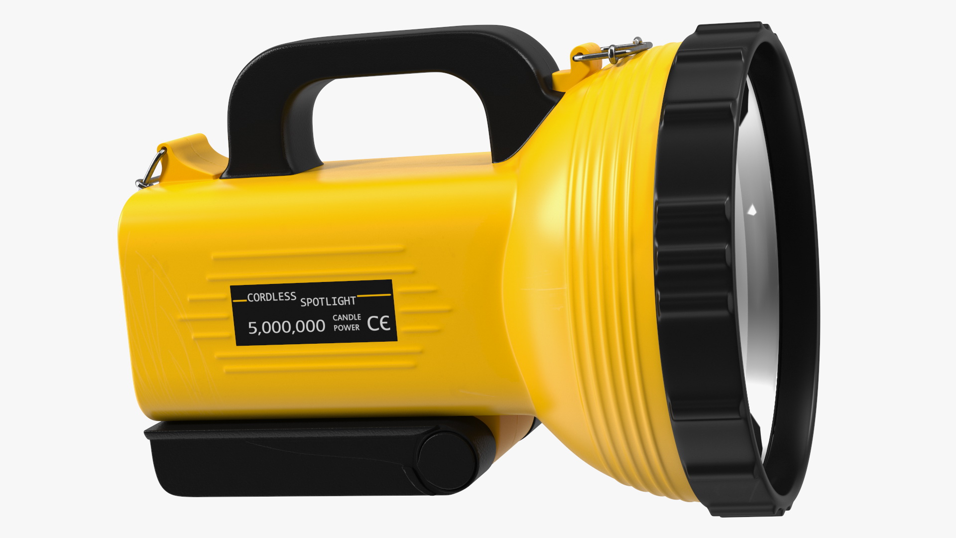 3D Portable High Power Rechargeable LED Searchlight model