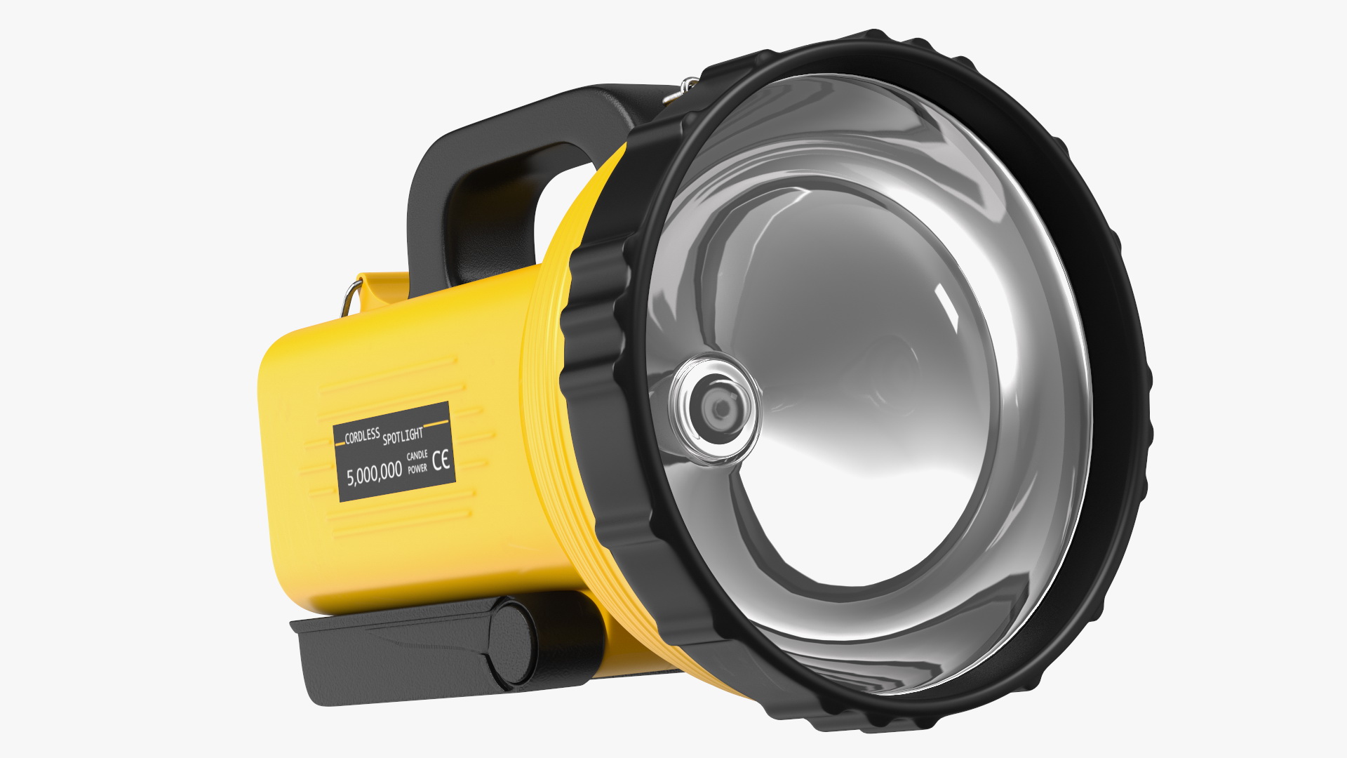 3D Portable High Power Rechargeable LED Searchlight model