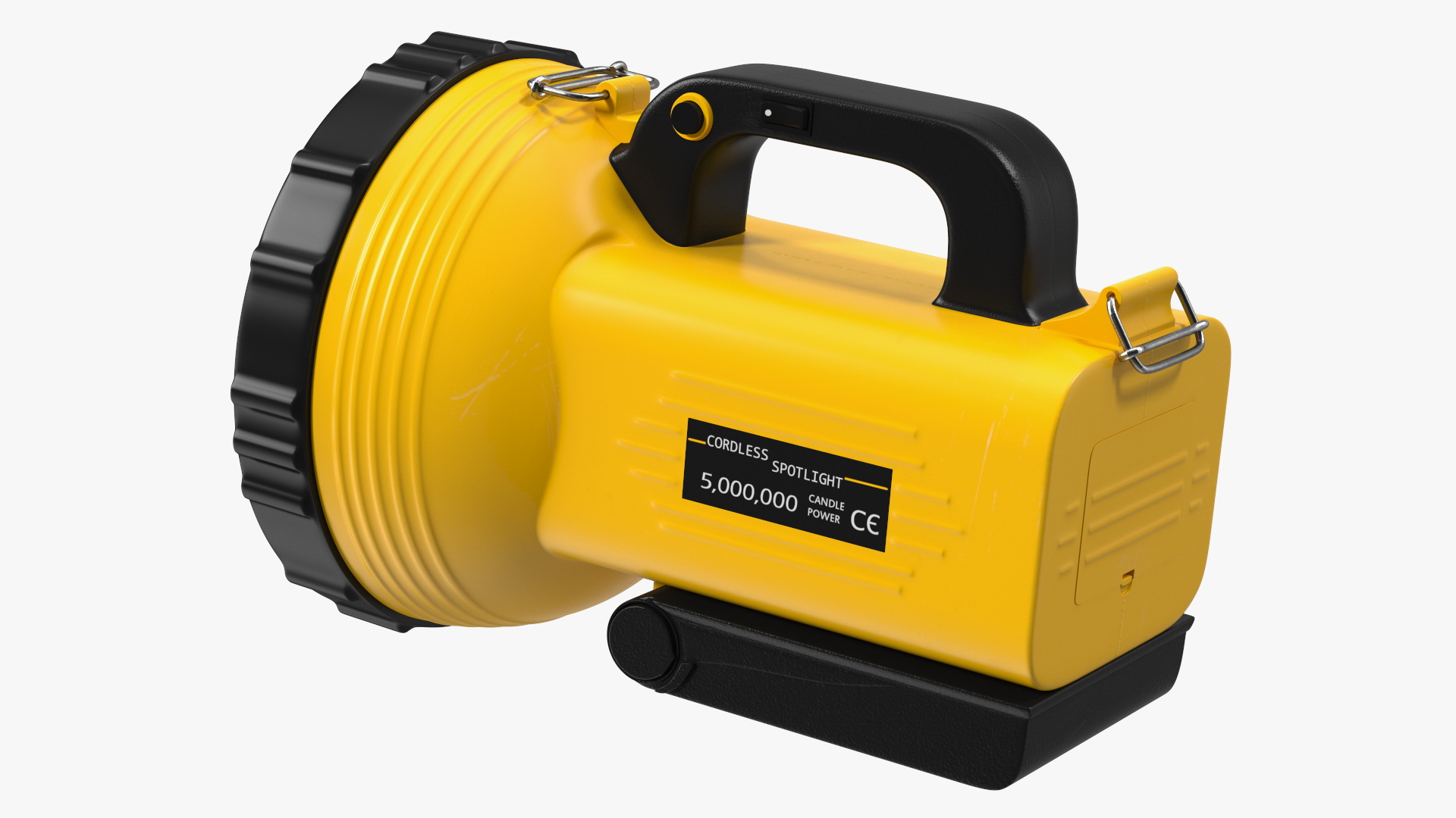 3D Portable High Power Rechargeable LED Searchlight model