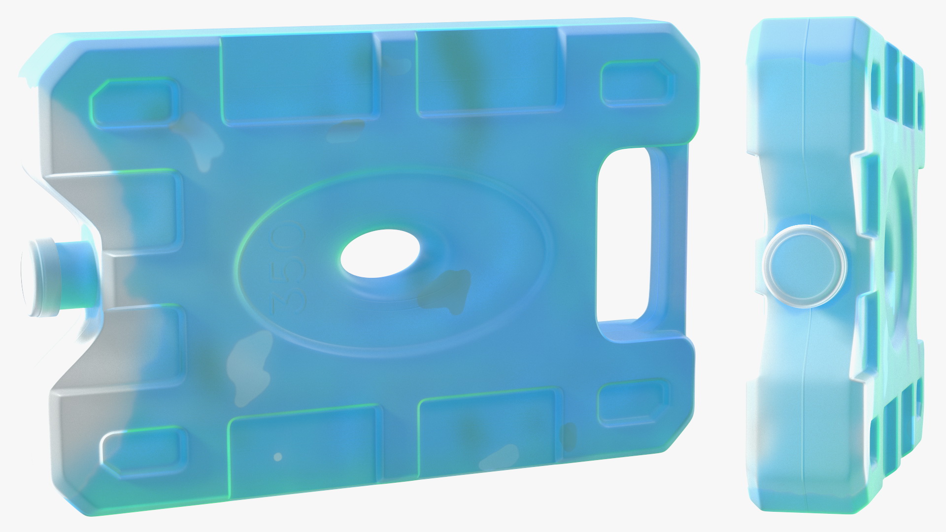 3D Hard Sided Rectangular Ice Pack