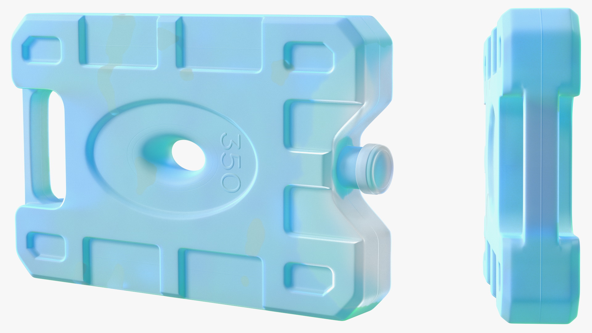 3D Hard Sided Rectangular Ice Pack