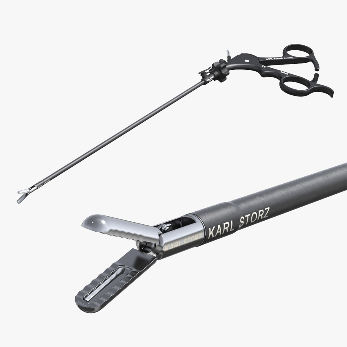 Laparoscopic Instrument Grasper 3D model preview