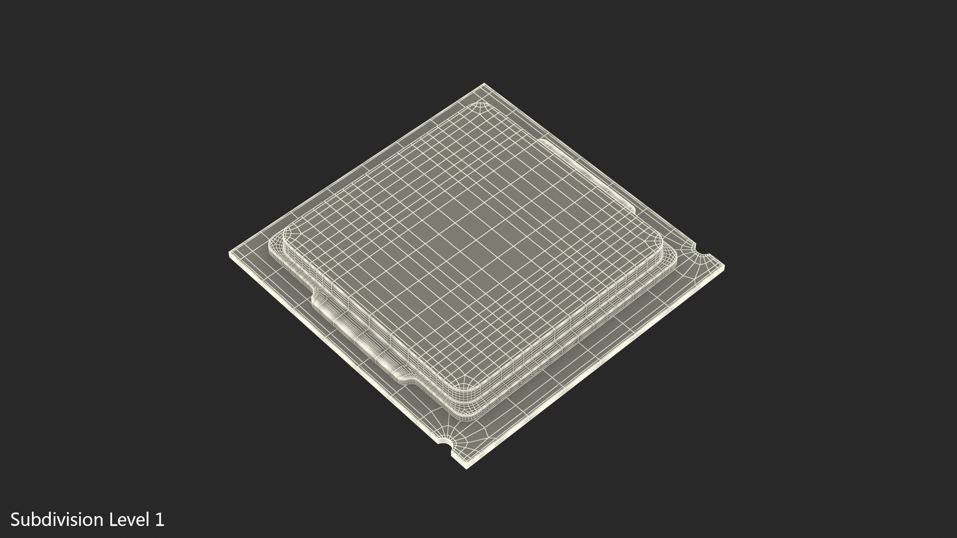 3D Intel Core i9 9900k CPU model