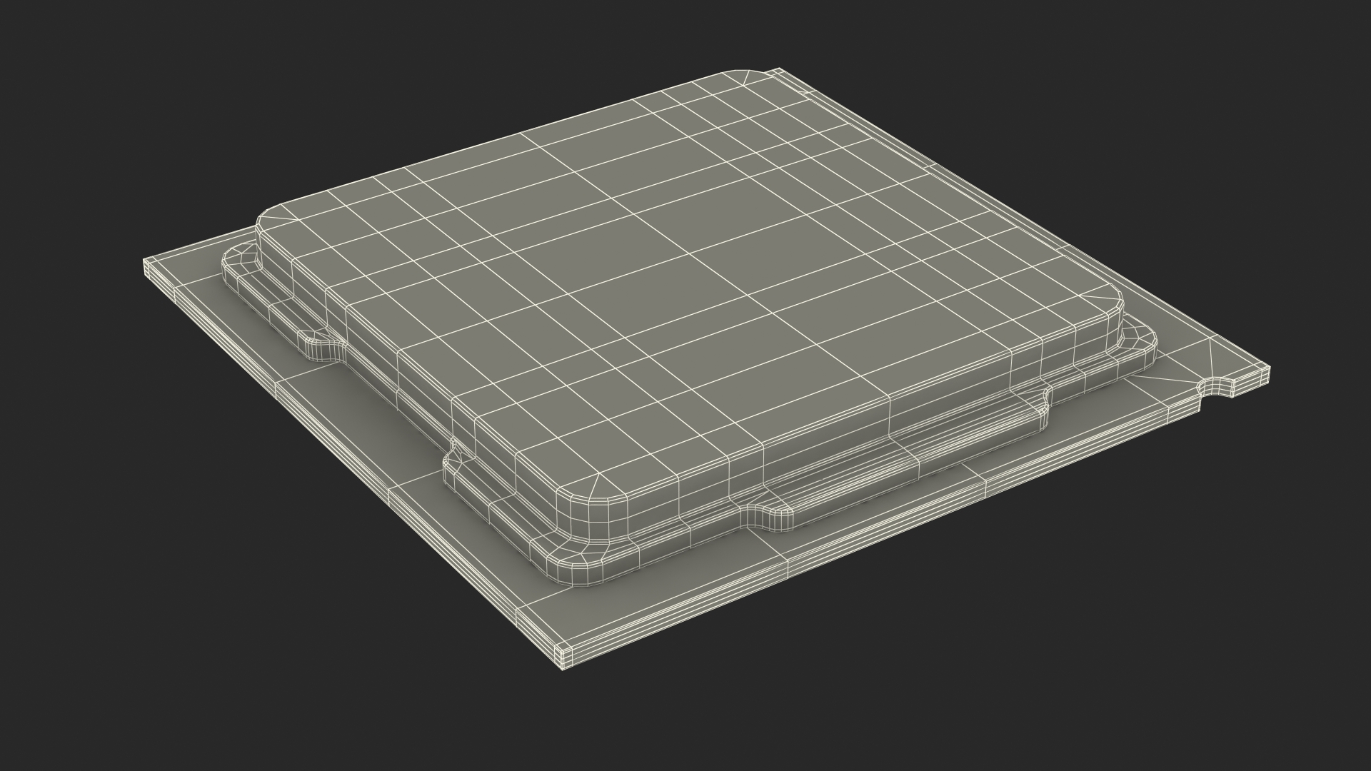 3D Intel Core i9 9900k CPU model